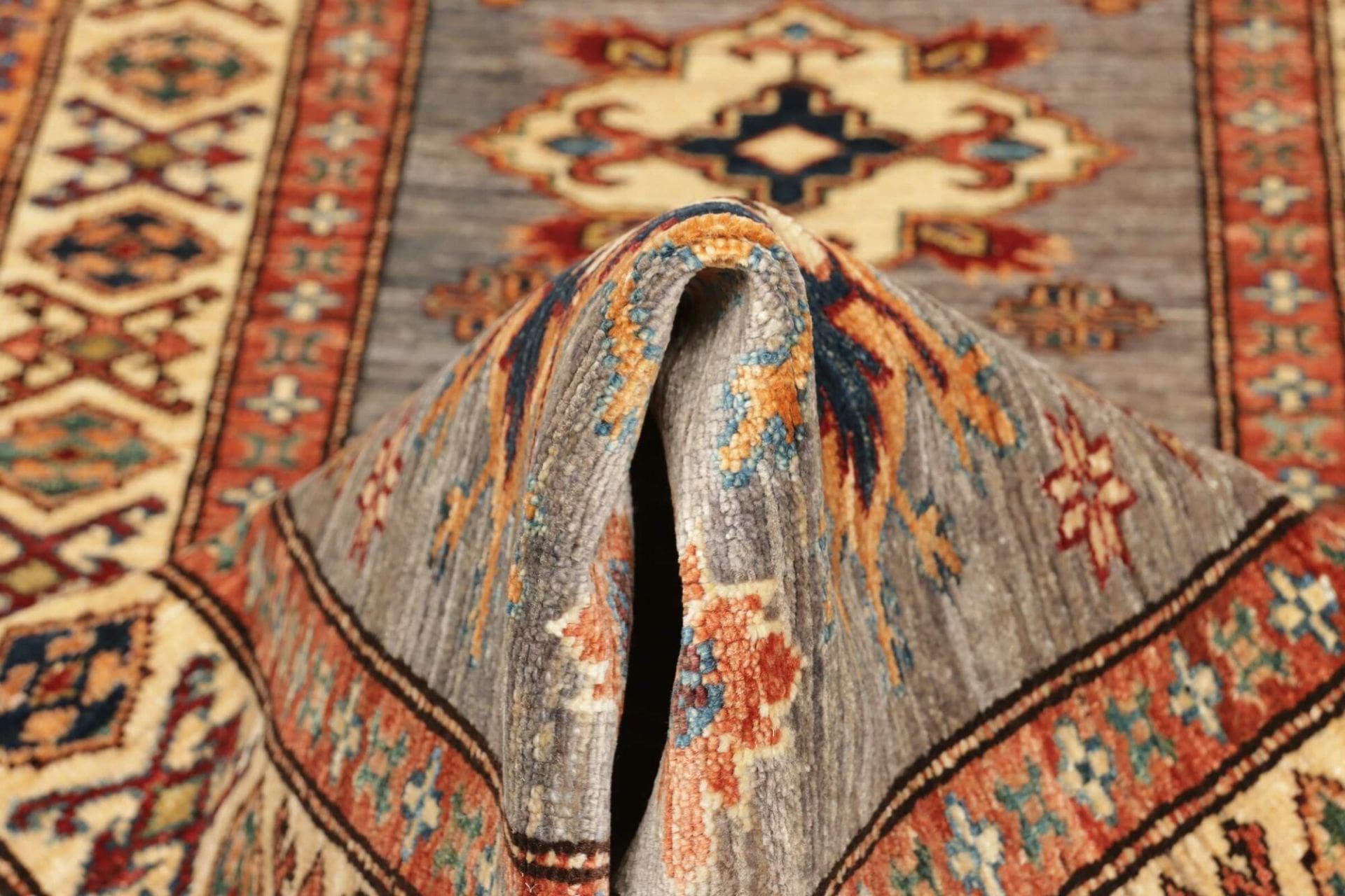 Handgeknüpfter Kazak Orientteppich, 86 × 291 cm, Wolle