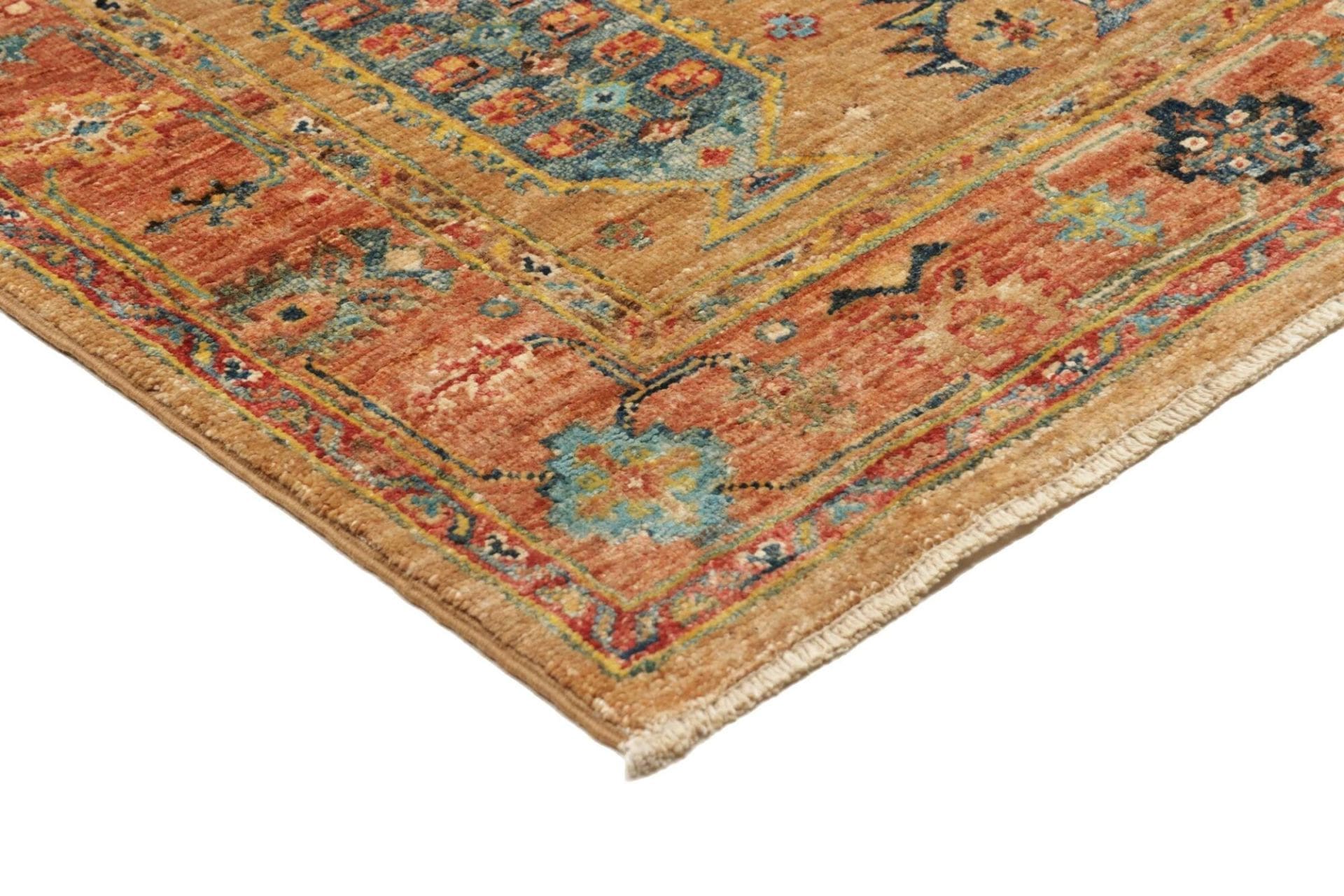 Handgeknüpfter Samarkand Orientteppich, 83 × 260 cm, Wolle