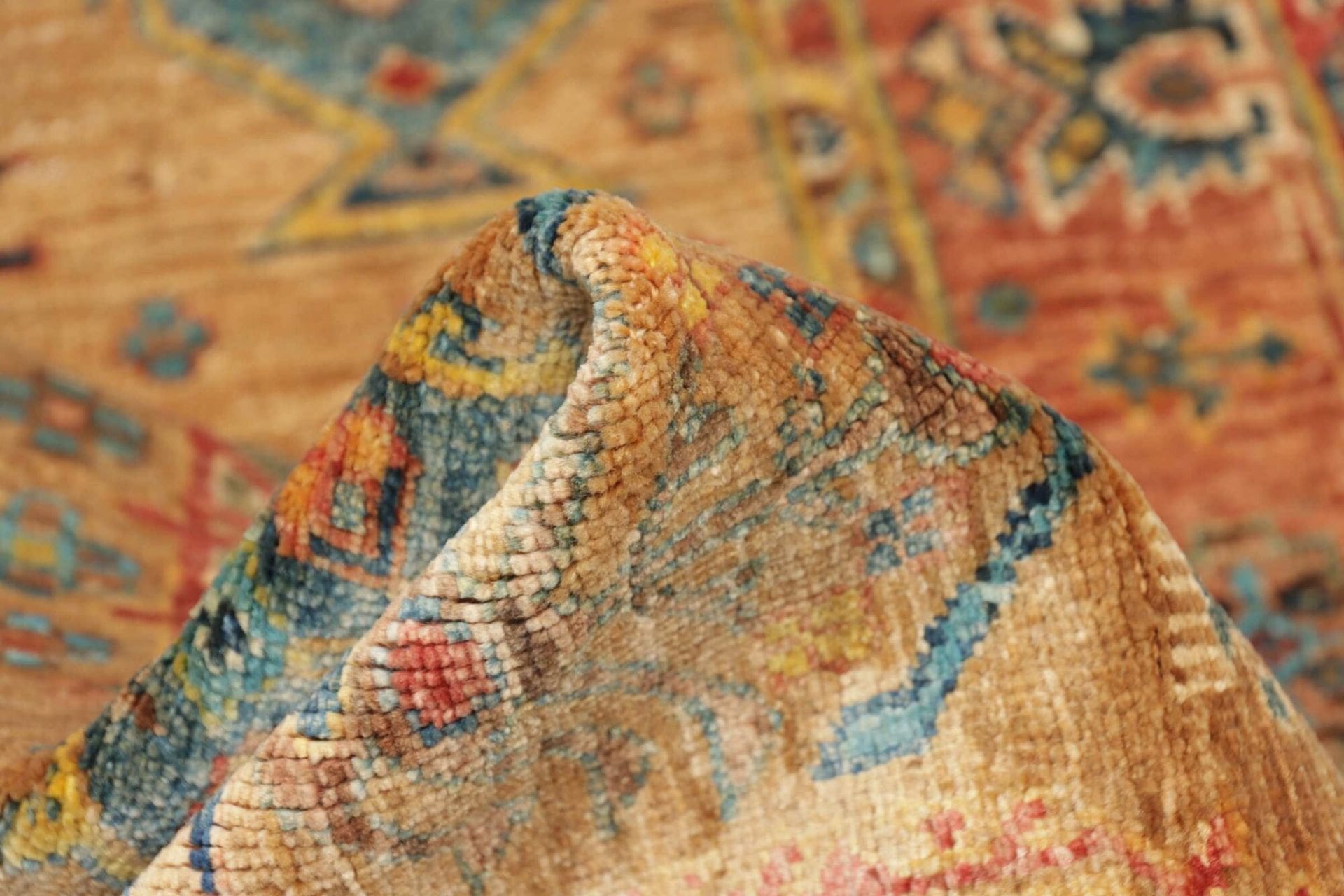 Handgeknüpfter Samarkand Orientteppich, 83 × 260 cm, Wolle