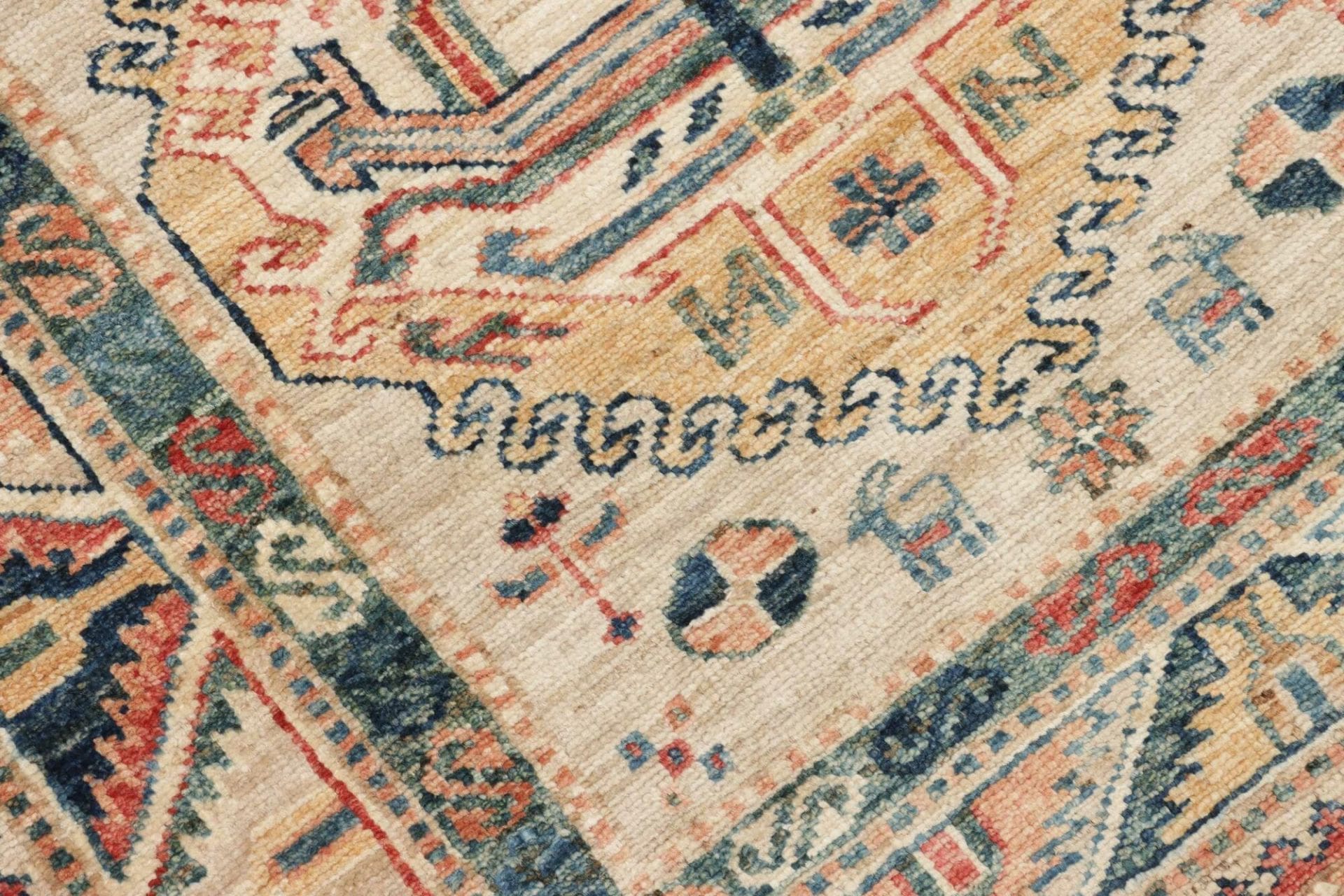 Kazak Orientteppich 87 × 255 cm aus Wolle, handgeknüpft