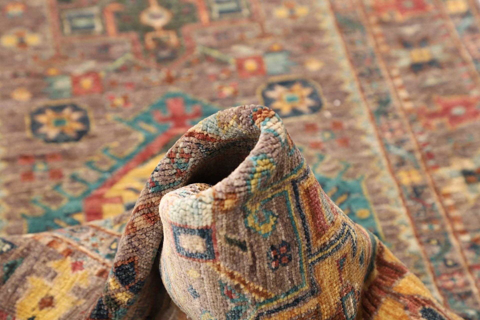Samarkand Orientteppich 83 × 204 cm aus Wolle, handgeknüpft