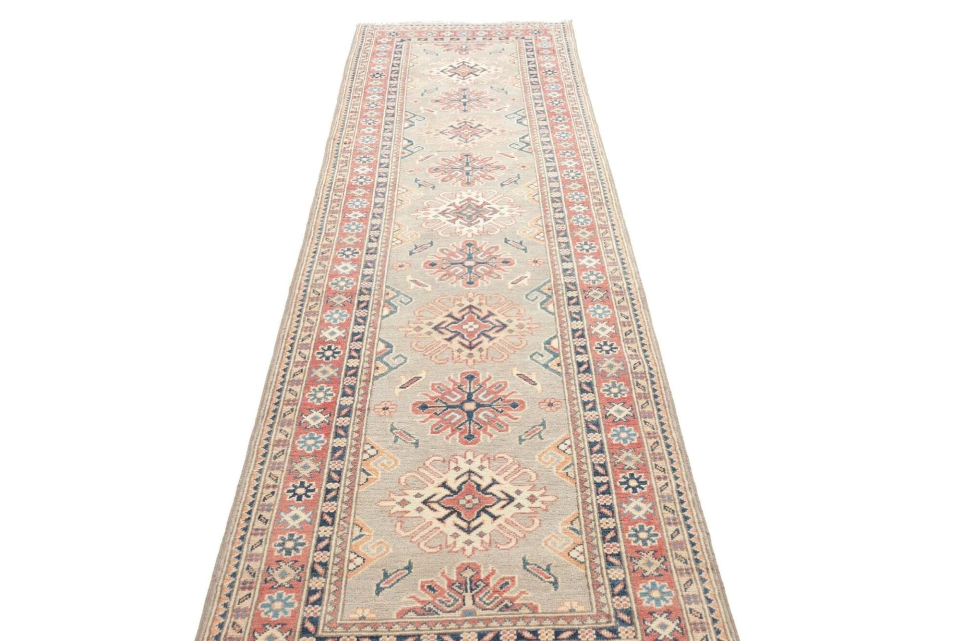 Kazak Orientteppich aus Pakistan, 85 × 289 cm