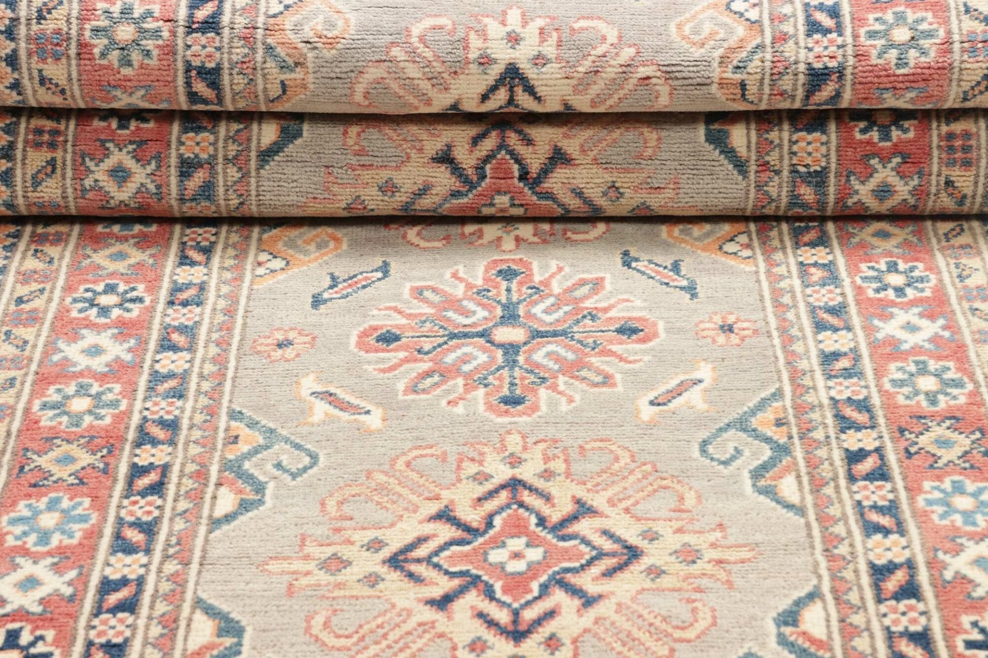 Kazak Orientteppich aus Pakistan, 85 × 289 cm