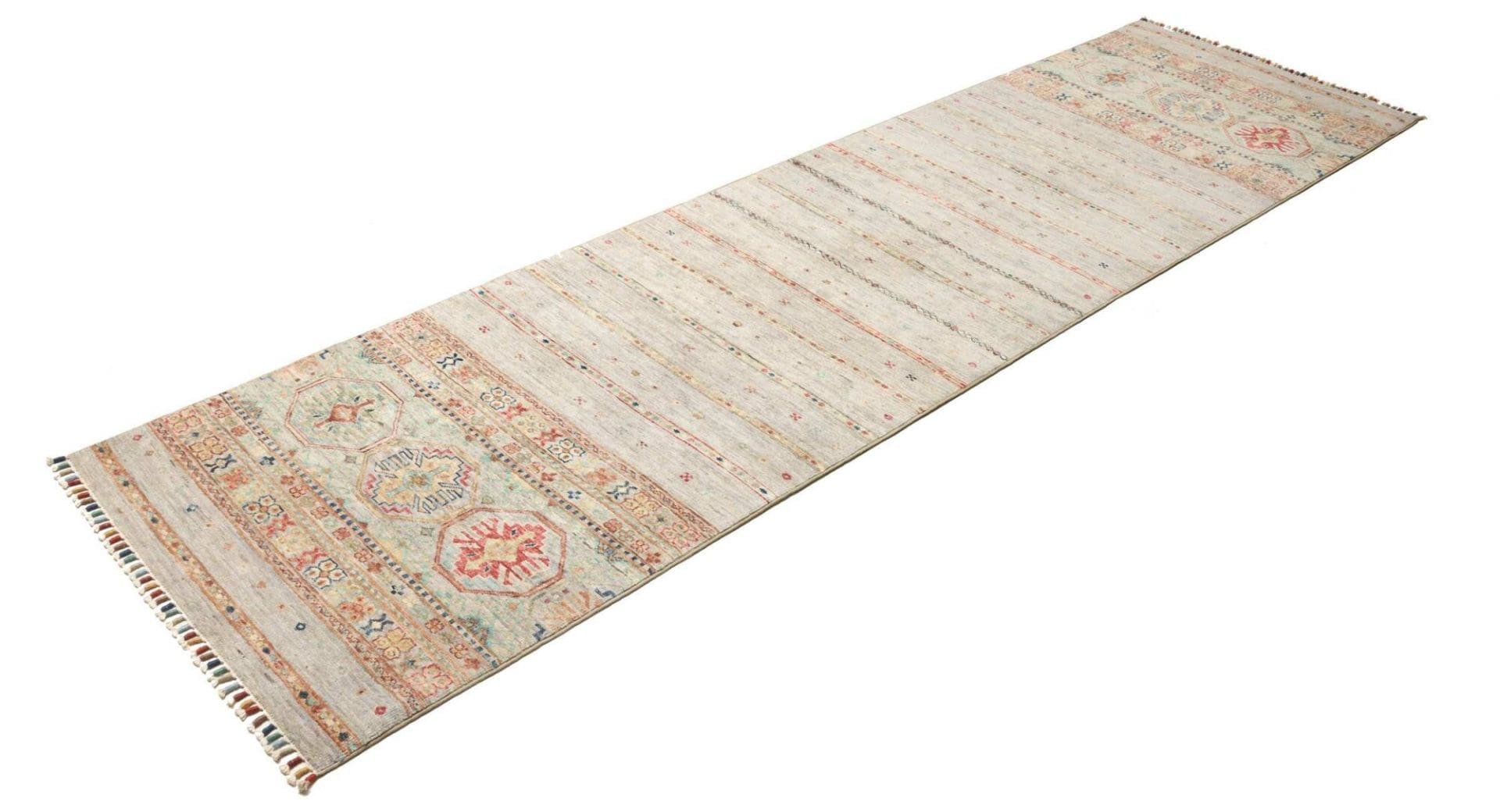 Handgeknüpfter Samarkand Orientteppich 83 × 292 cm