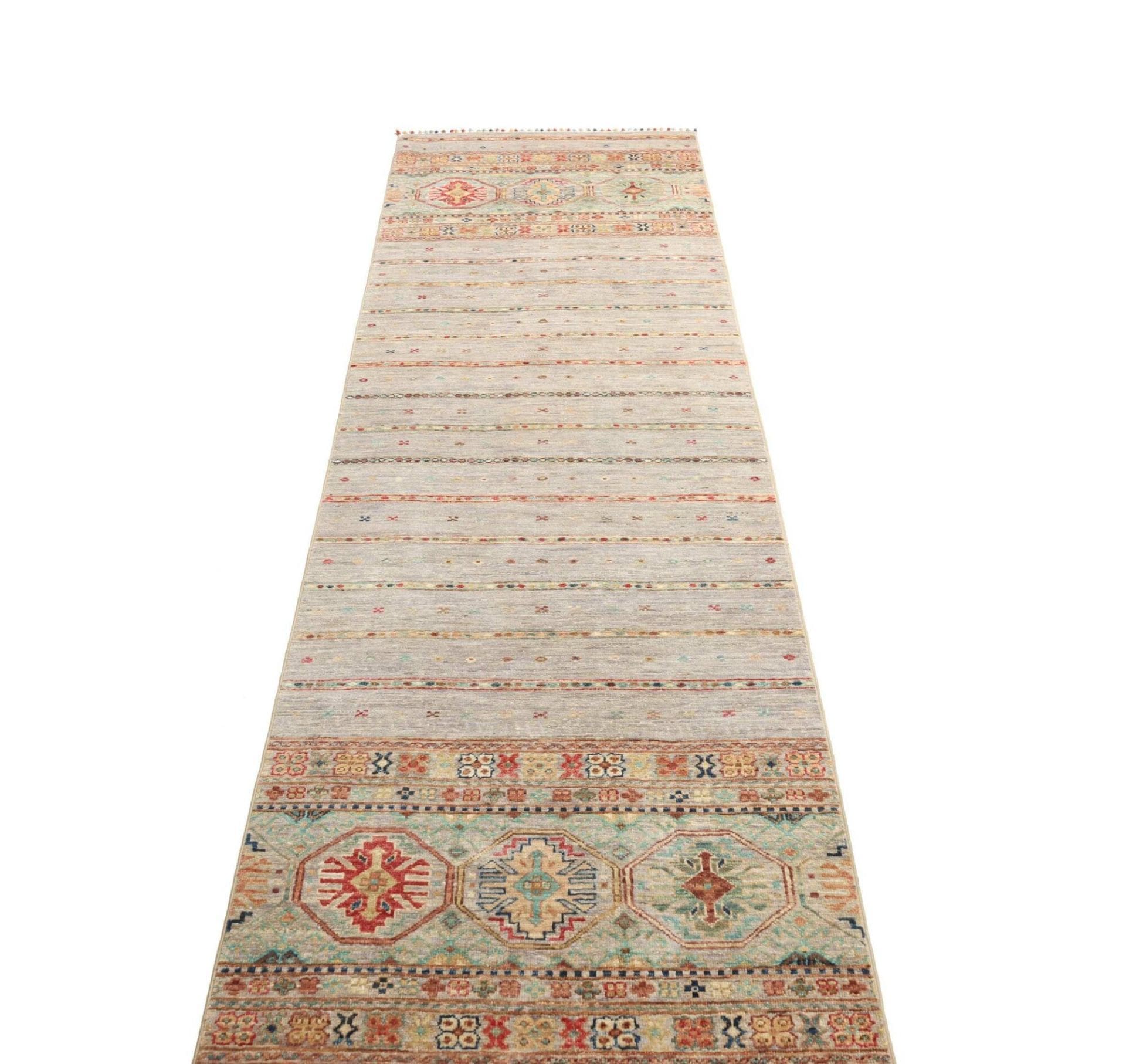 Handgeknüpfter Samarkand Orientteppich 83 × 292 cm