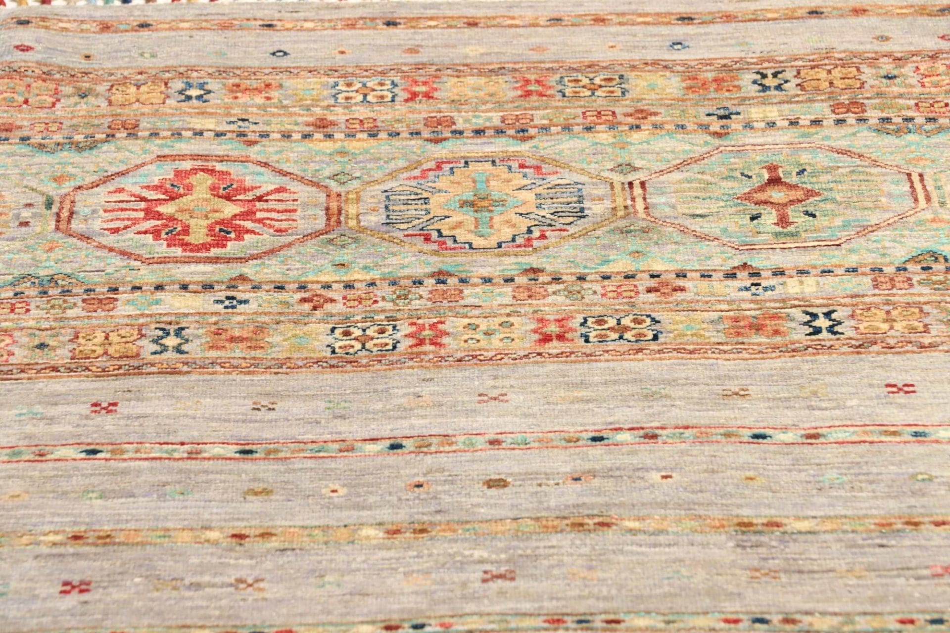 Handgeknüpfter Samarkand Orientteppich 83 × 292 cm