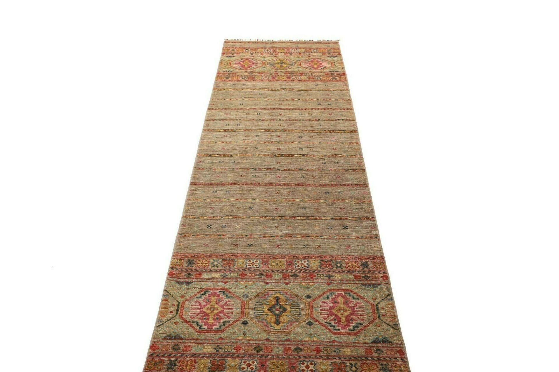 Handgeknüpfter Samarkand Orientteppich 84 × 289 cm
