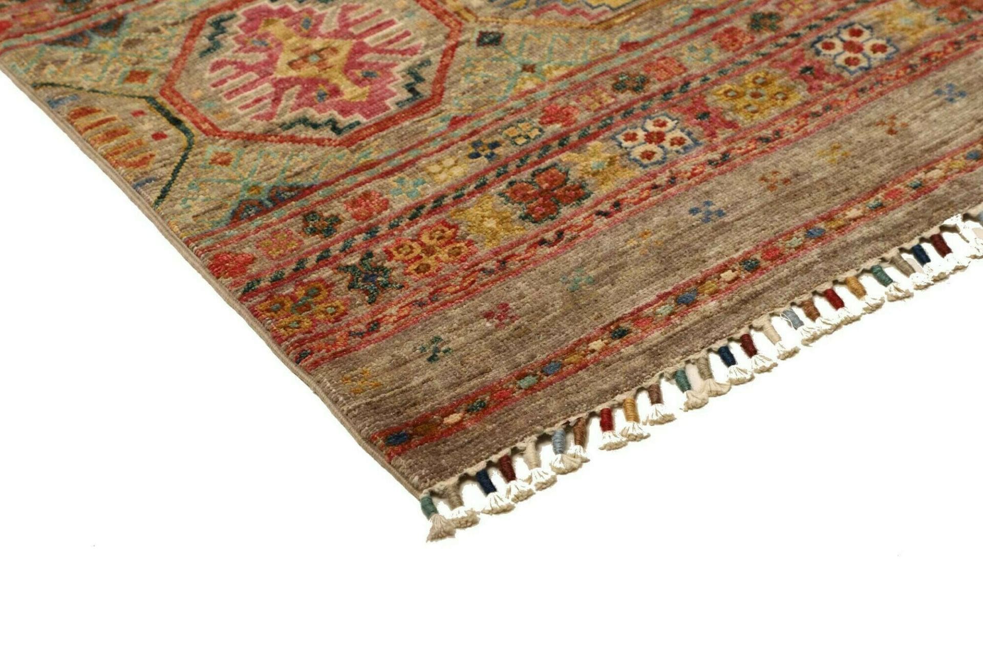Handgeknüpfter Samarkand Orientteppich 84 × 289 cm