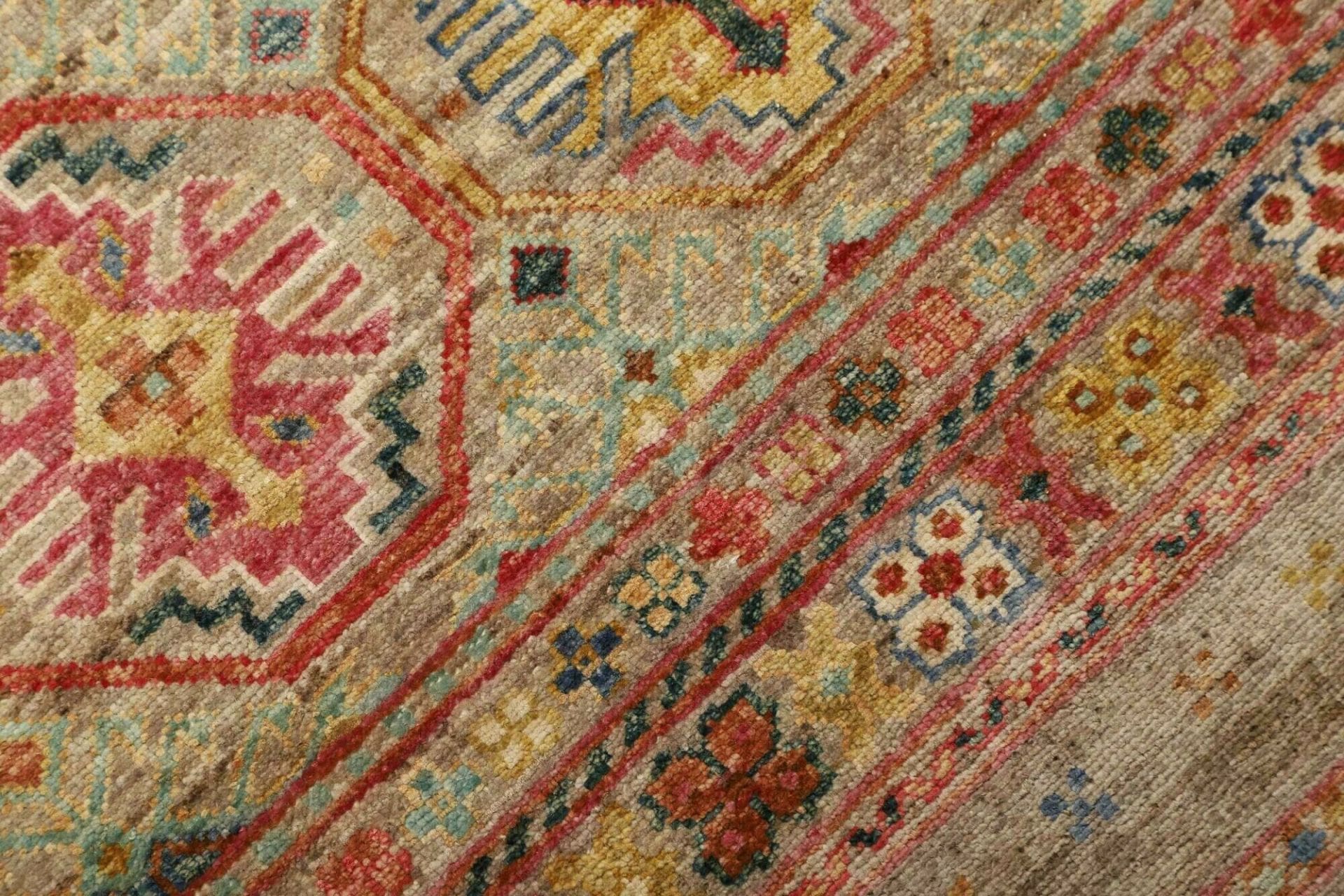 Handgeknüpfter Samarkand Orientteppich 84 × 289 cm