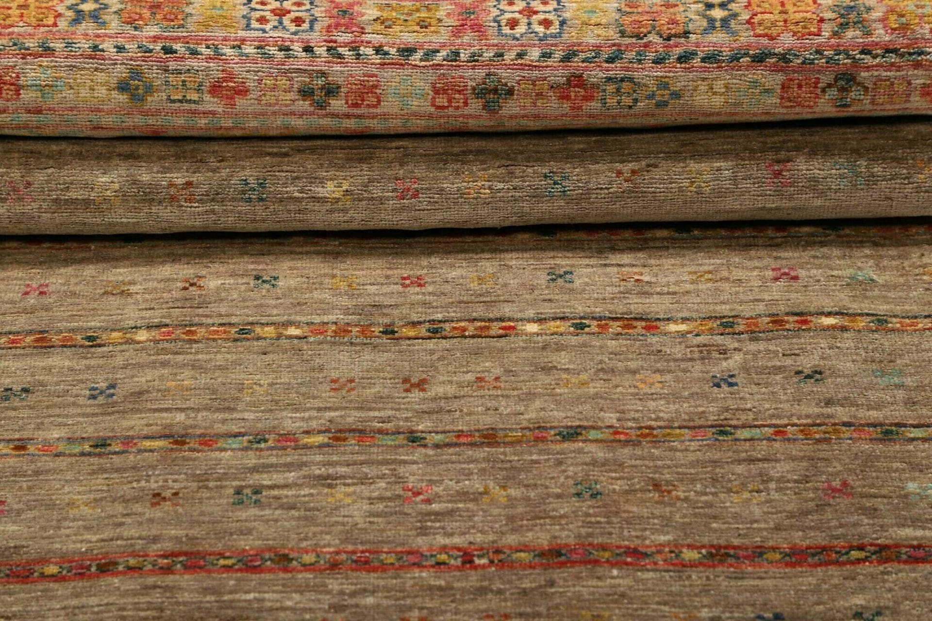 Handgeknüpfter Samarkand Orientteppich 84 × 289 cm