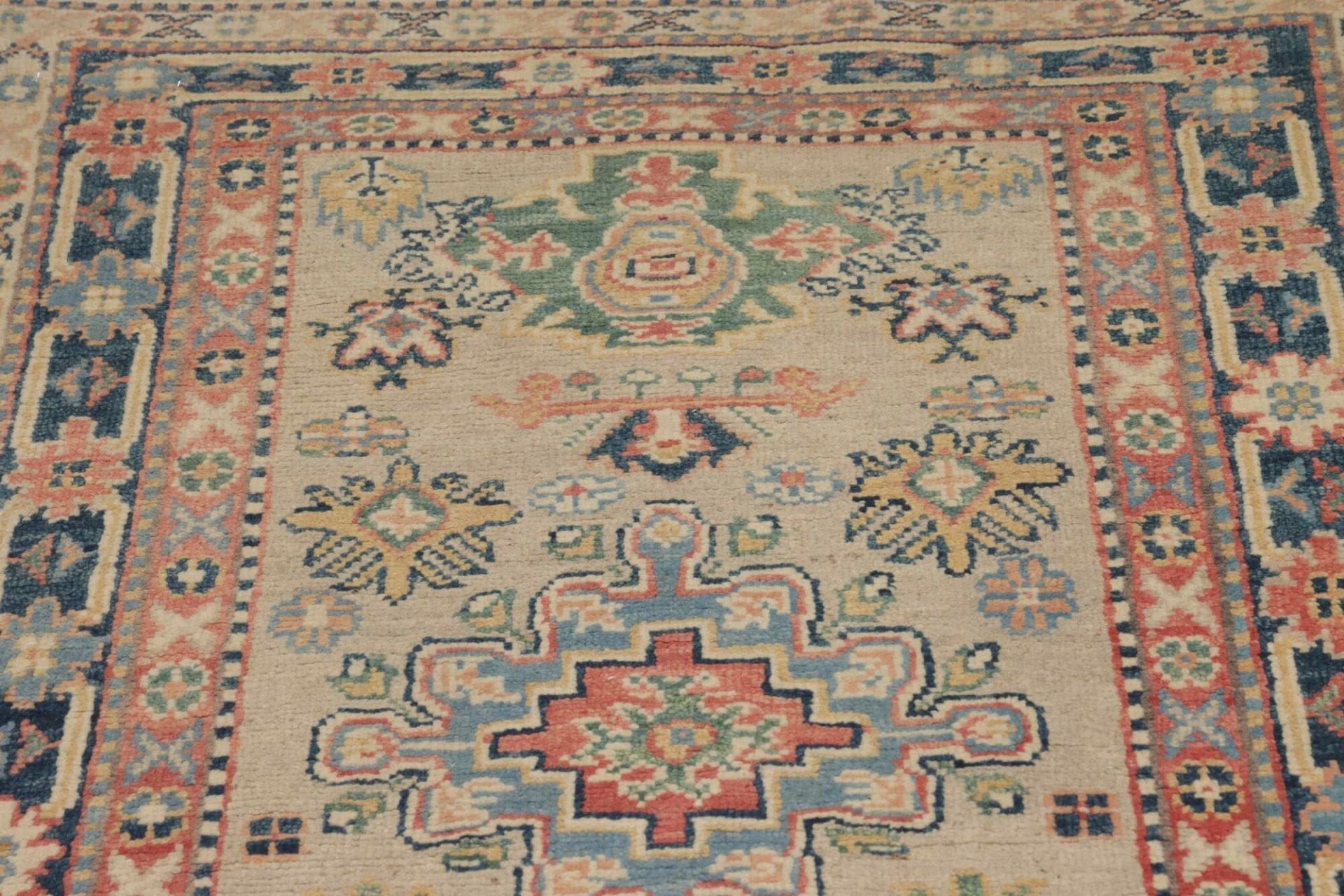 Handgeknüpfter Kazak Orientteppich, 88 × 280 cm, Wolle
