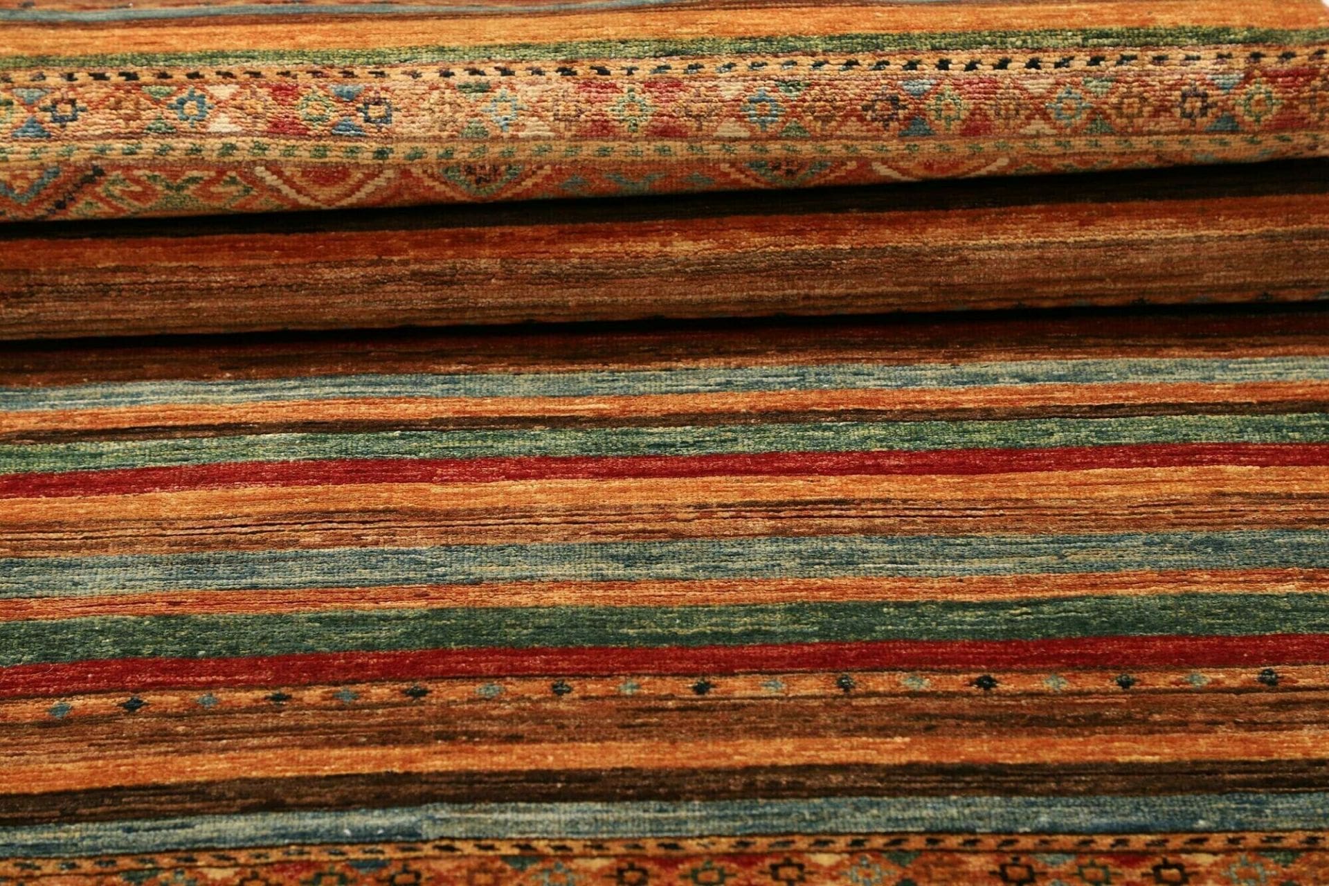 Handgeknüpfter Samarkand Orientteppich, 85 × 282 cm, Wolle