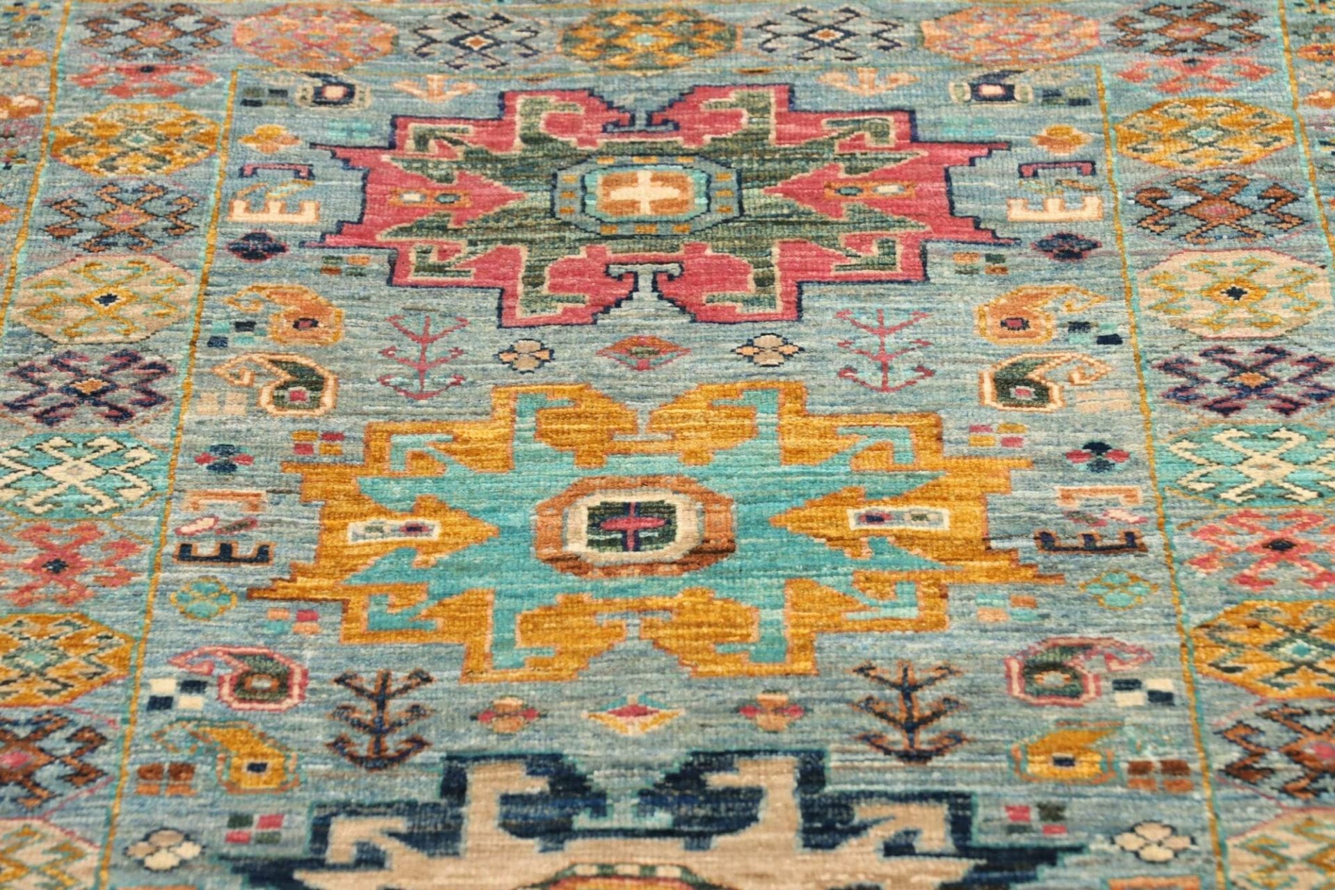 Samarkand Orientteppich aus Pakistan, 80 × 291 cm