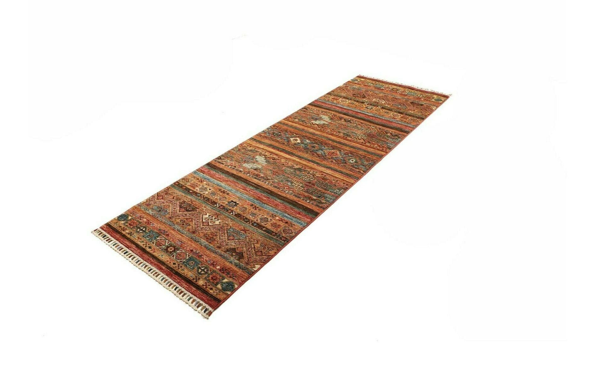 Samarkand Orientteppich 85 × 248 cm aus Wolle, handgeknüpft