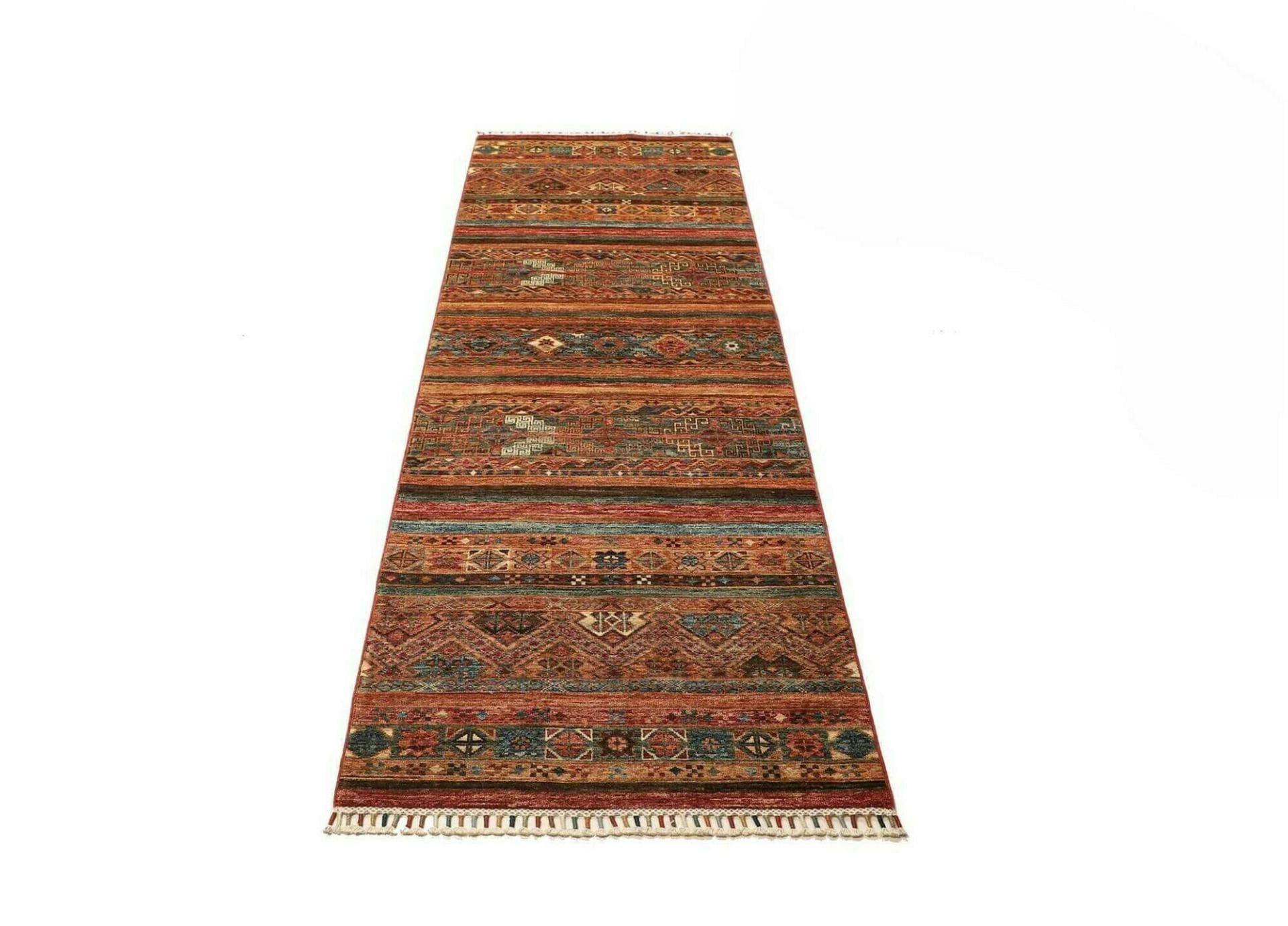 Samarkand Orientteppich 85 × 248 cm aus Wolle, handgeknüpft