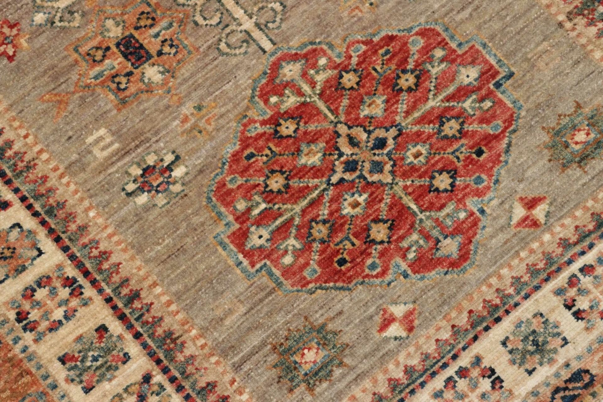 Kazak Orientteppich aus Pakistan, 86 × 298 cm
