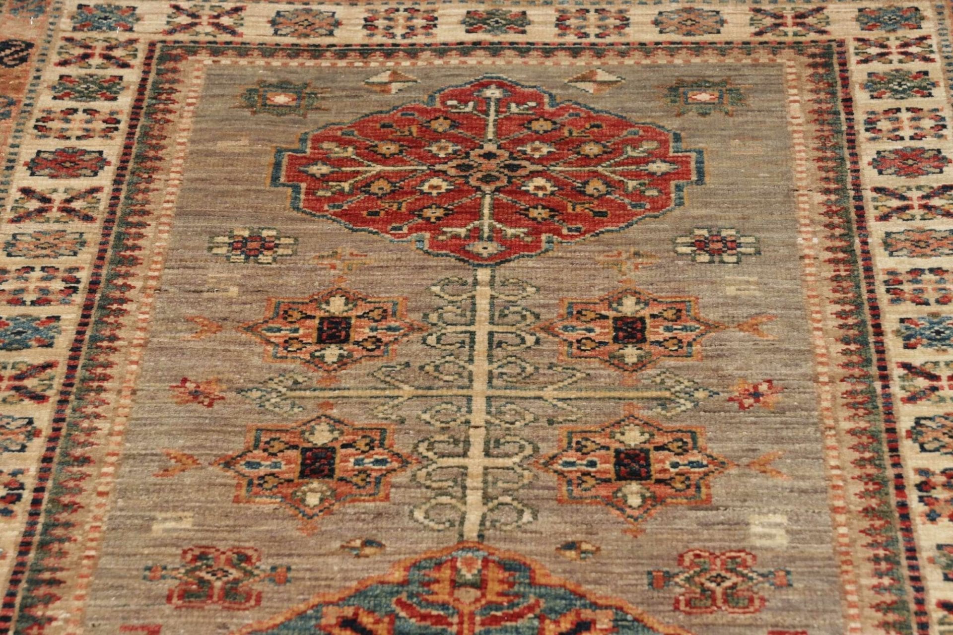 Kazak Orientteppich aus Pakistan, 86 × 298 cm