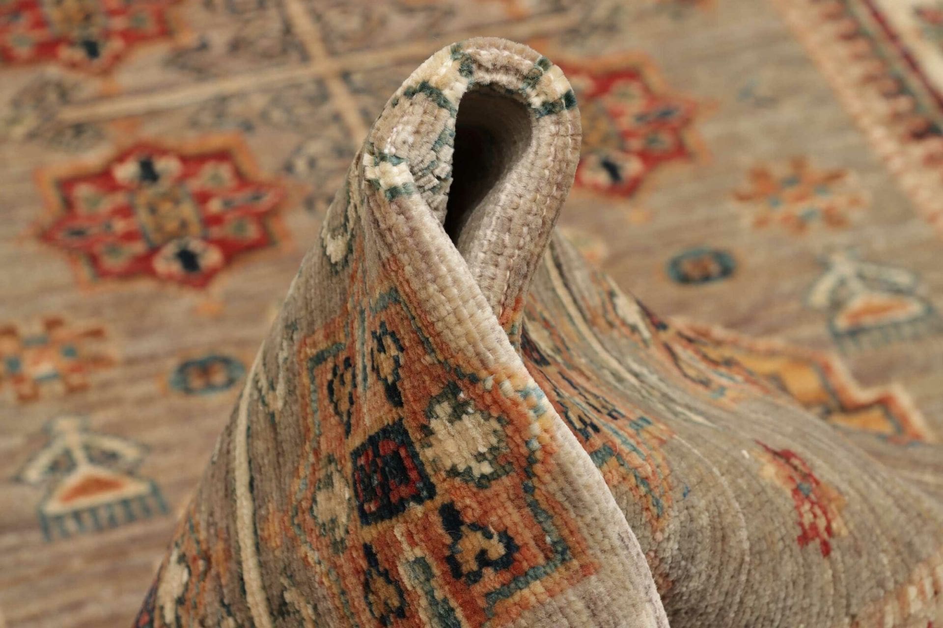 Kazak Orientteppich aus Pakistan, 86 × 298 cm