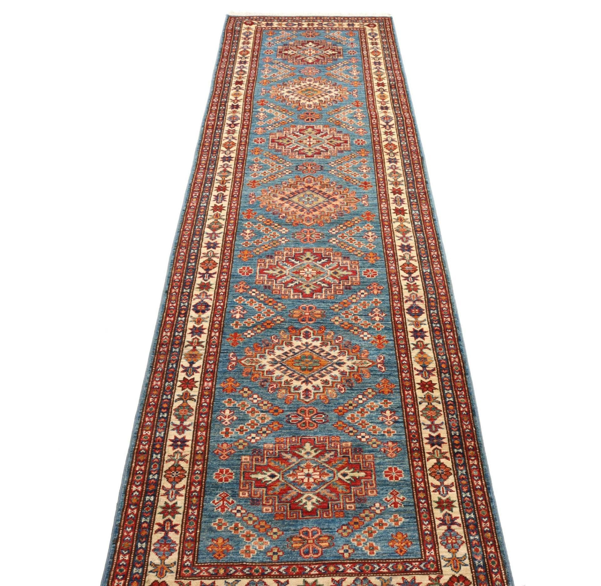 Handgeknüpfter Kazak Orientteppich 84 × 295 cm