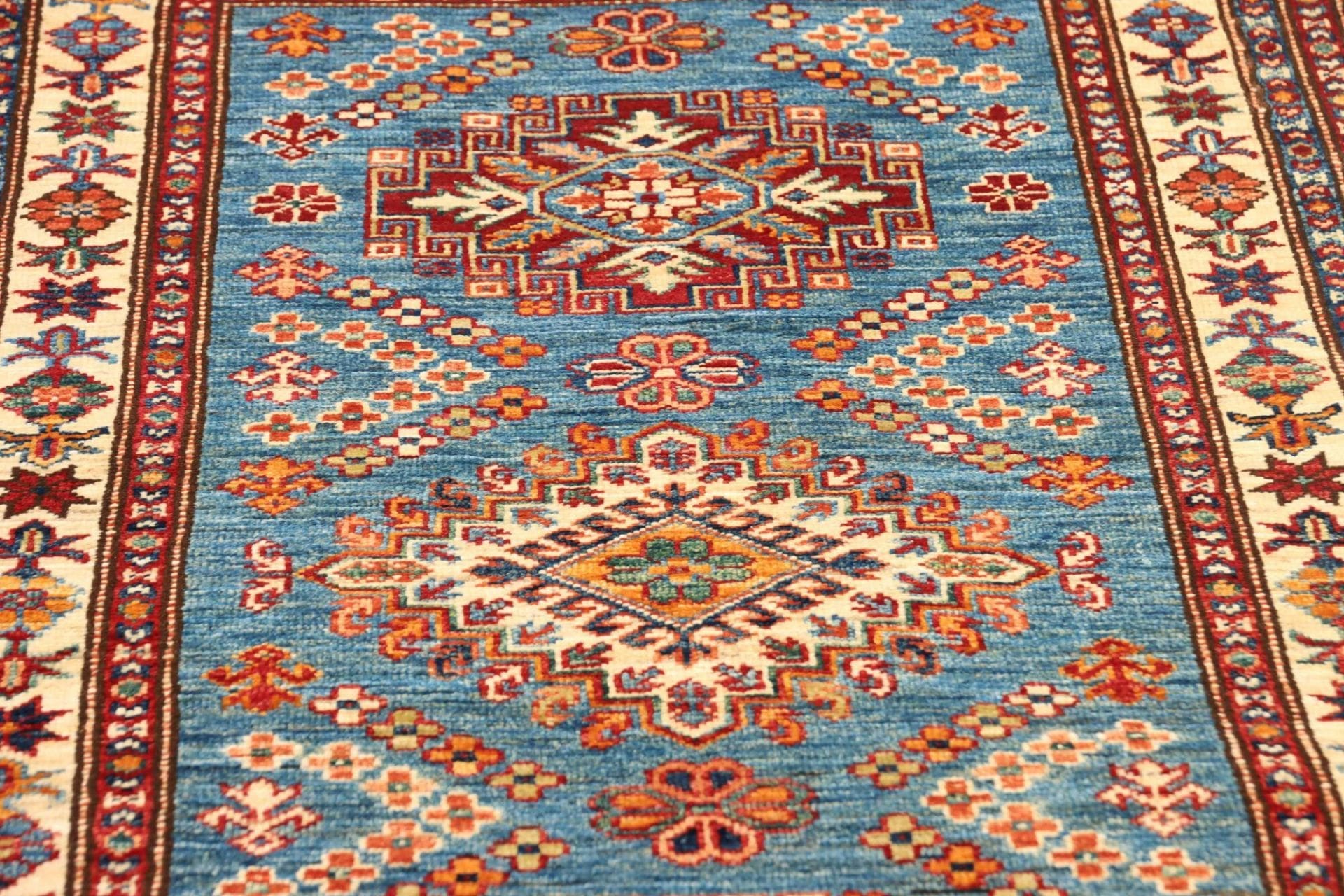 Handgeknüpfter Kazak Orientteppich 84 × 295 cm