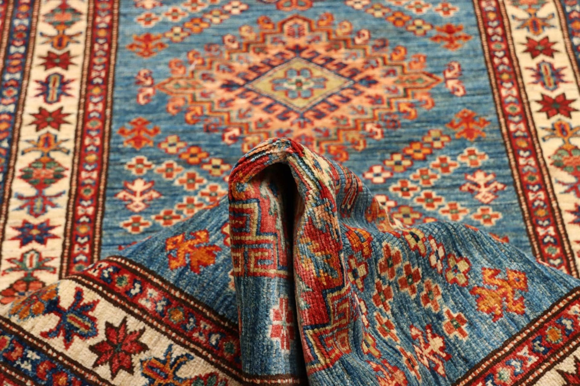 Handgeknüpfter Kazak Orientteppich 84 × 295 cm