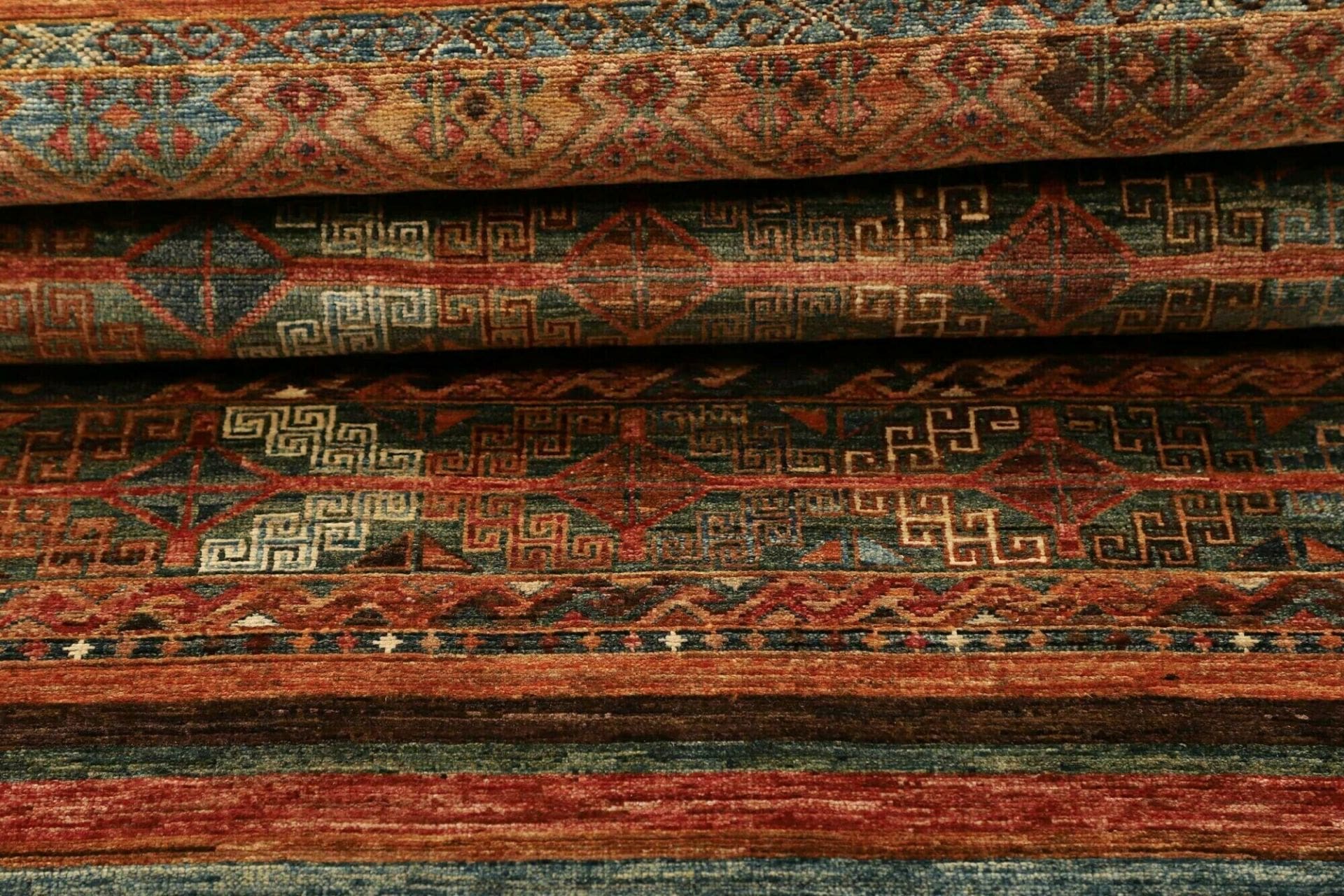 Handgeknüpfter Samarkand Orientteppich, 83 × 250 cm, Wolle