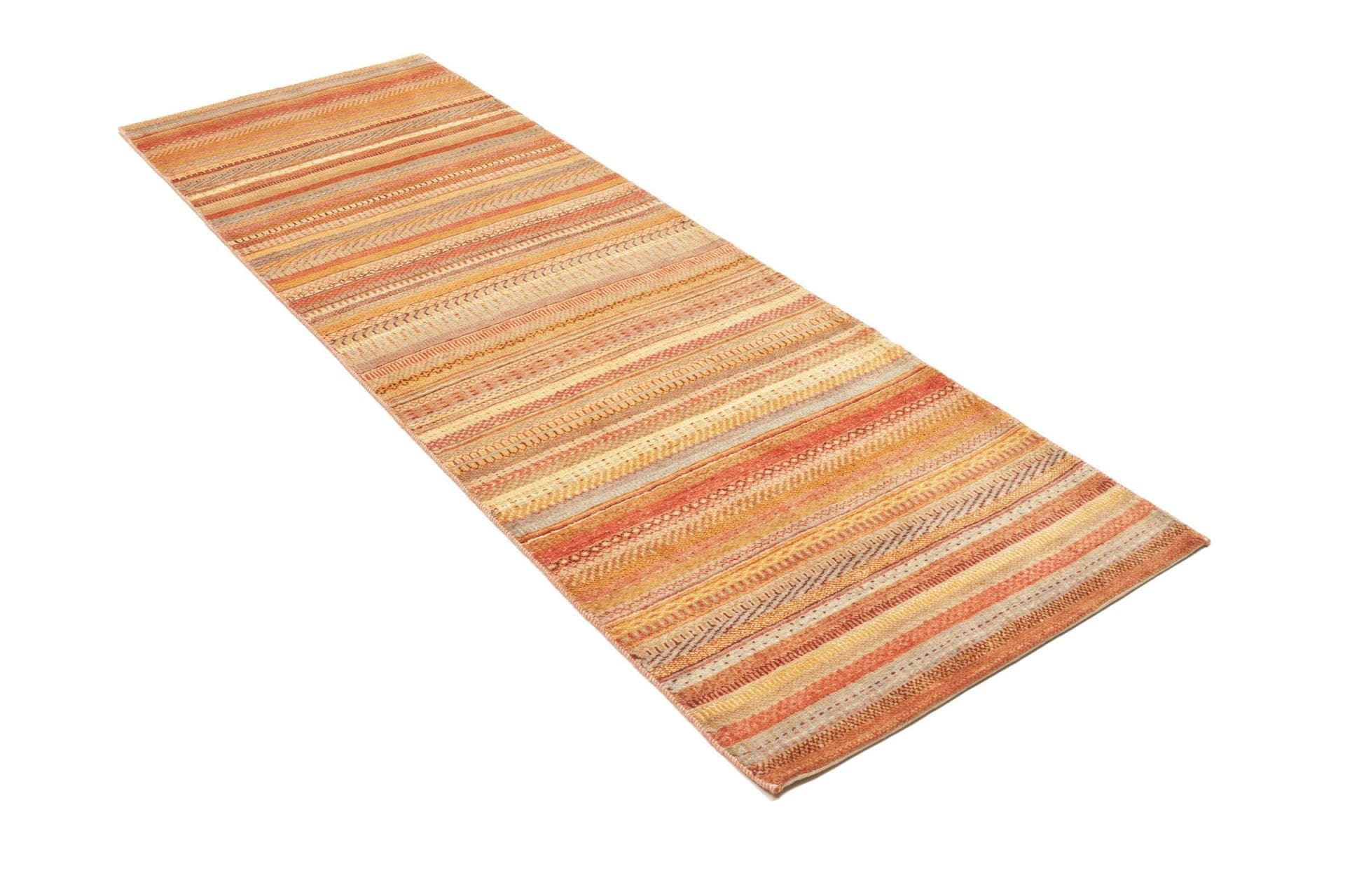 Loribaft Orientteppich 82 × 246 cm aus Wolle, handgeknüpft