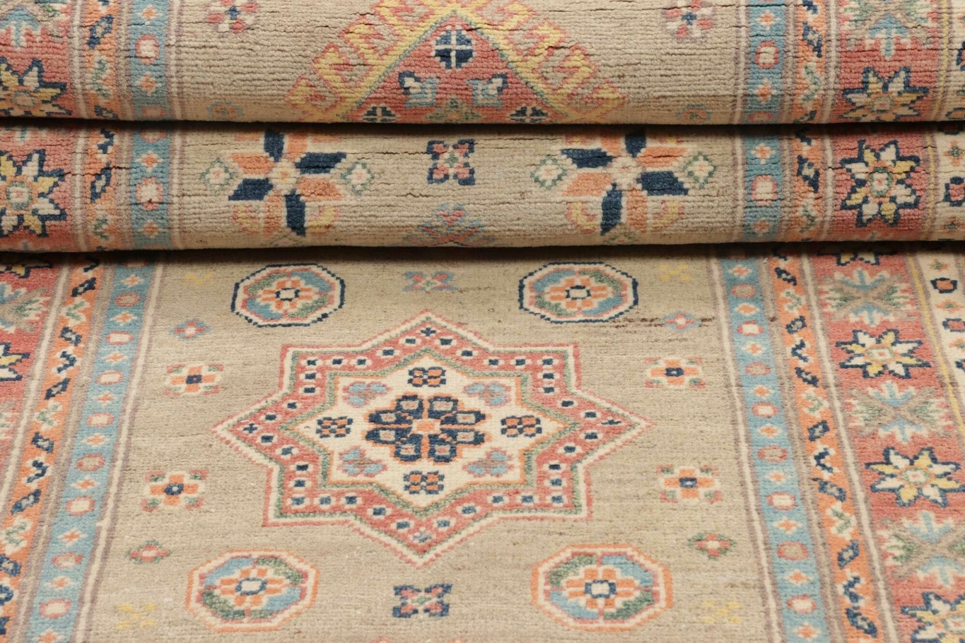 Handgeknüpfter Kazak Orientteppich 87 × 287 cm