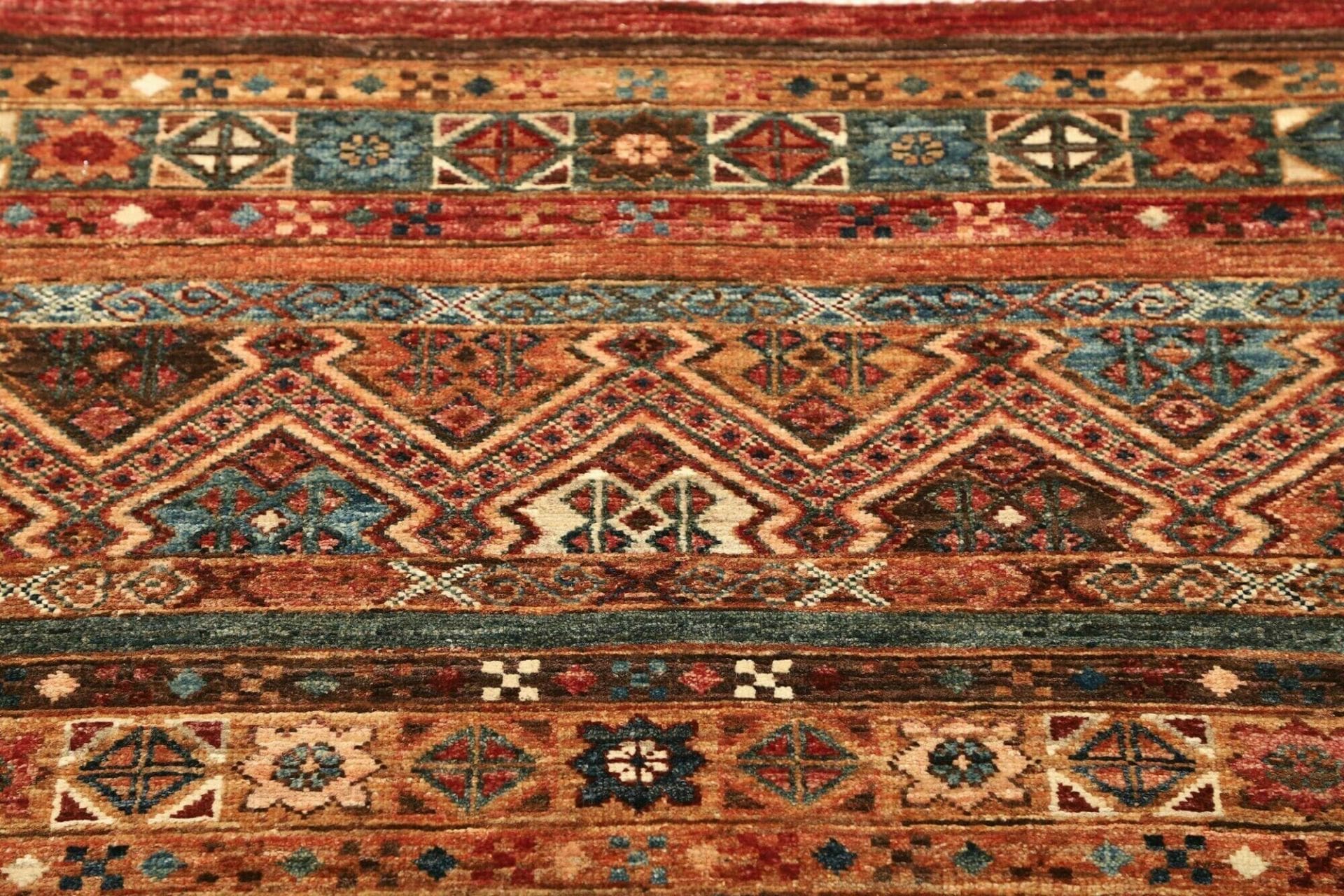 Handgeknüpfter Samarkand Orientteppich 84 × 251 cm