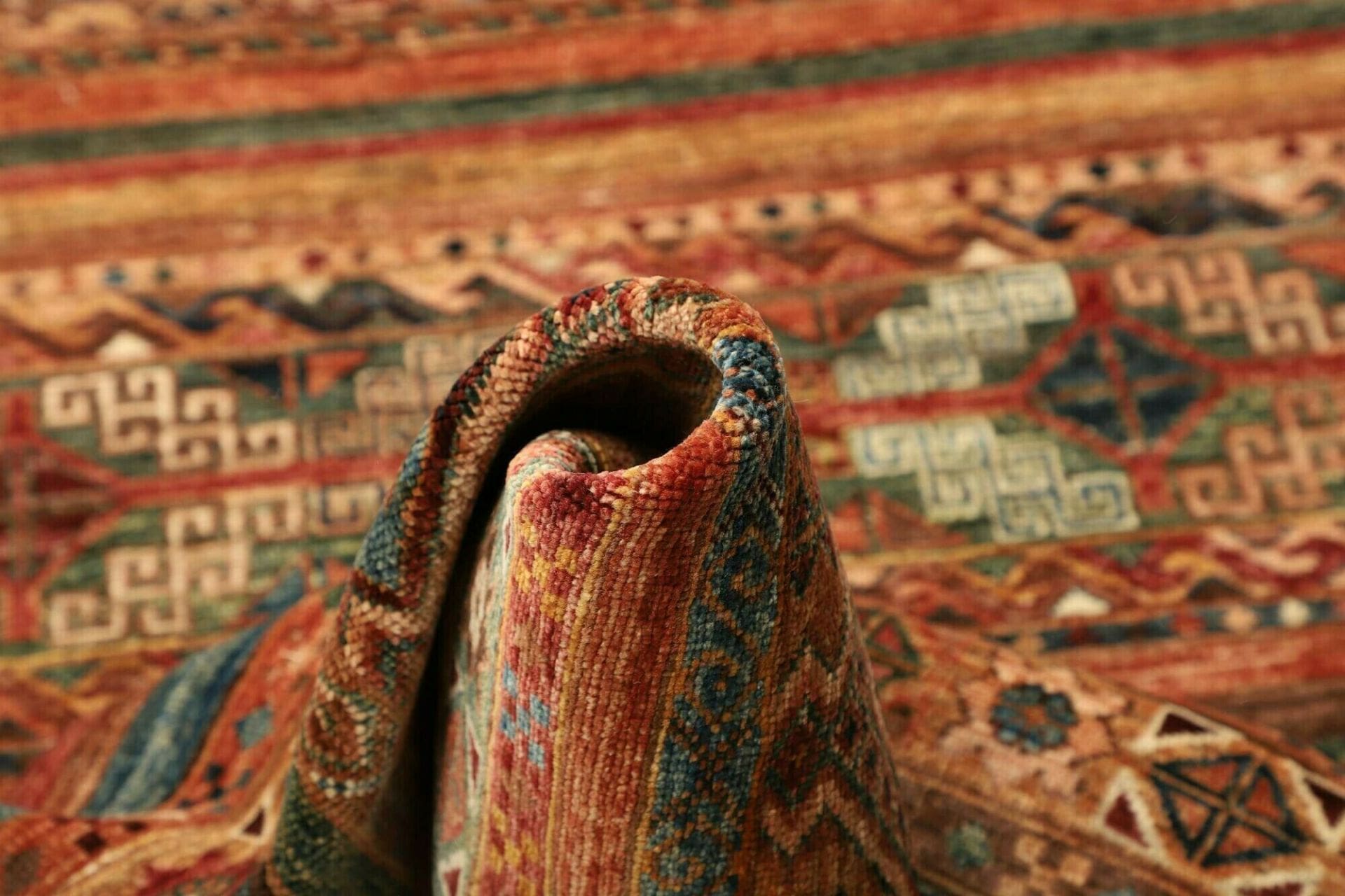 Handgeknüpfter Samarkand Orientteppich 84 × 251 cm