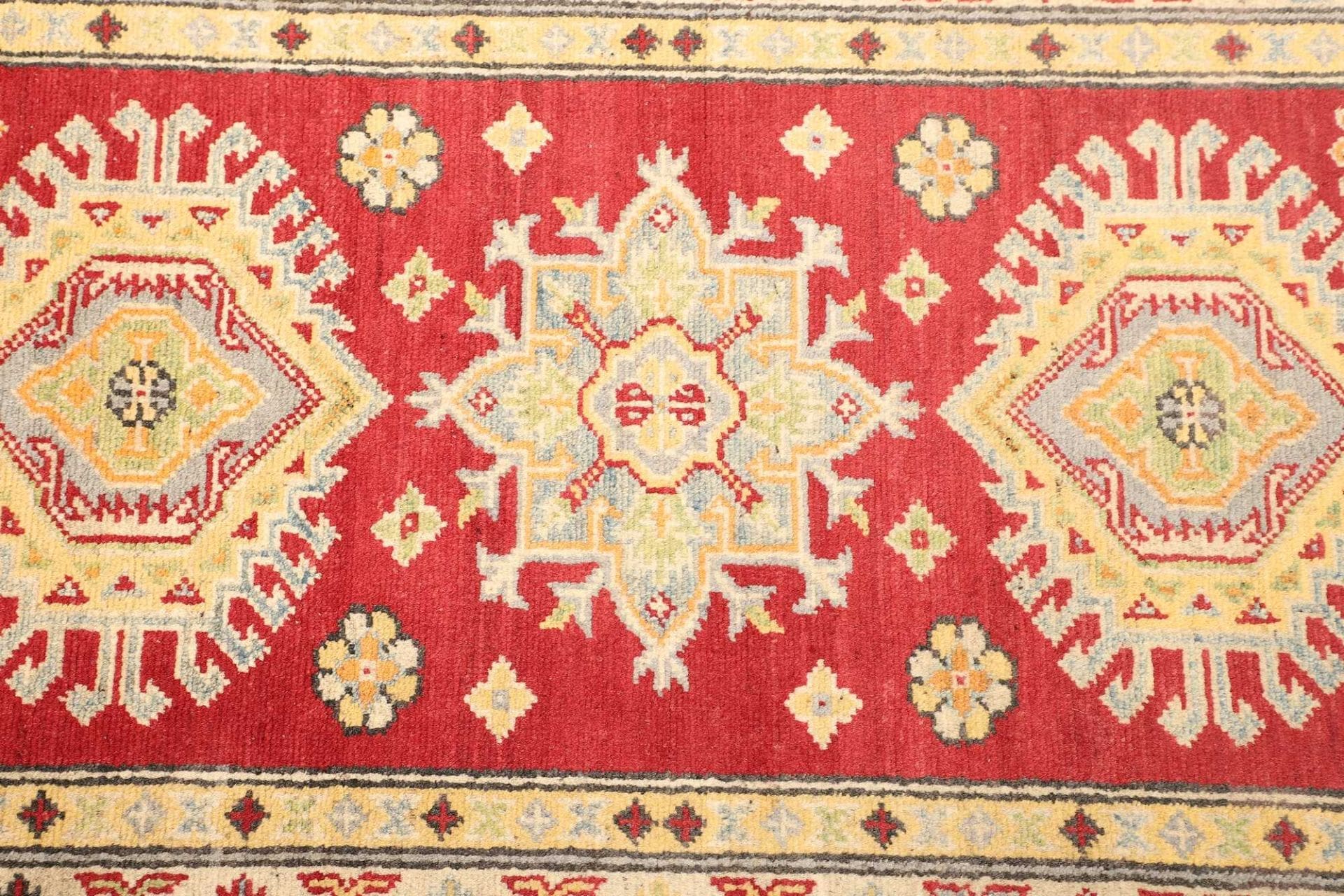 Kazak Orientteppich aus Pakistan, 85 × 203 cm