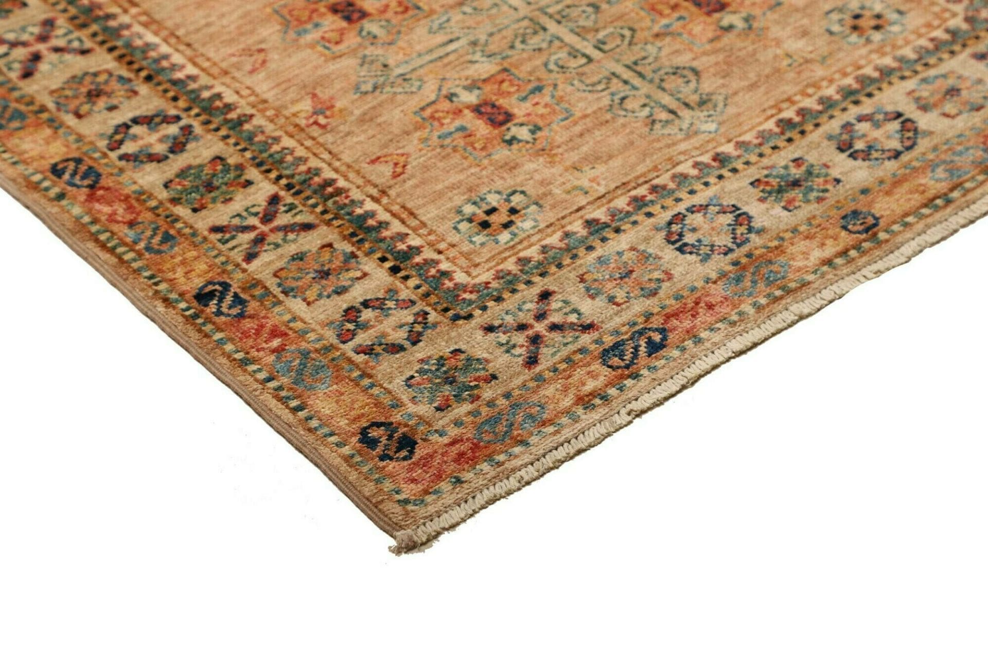 Kazak Orientteppich 83 × 248 cm aus Wolle, handgeknüpft