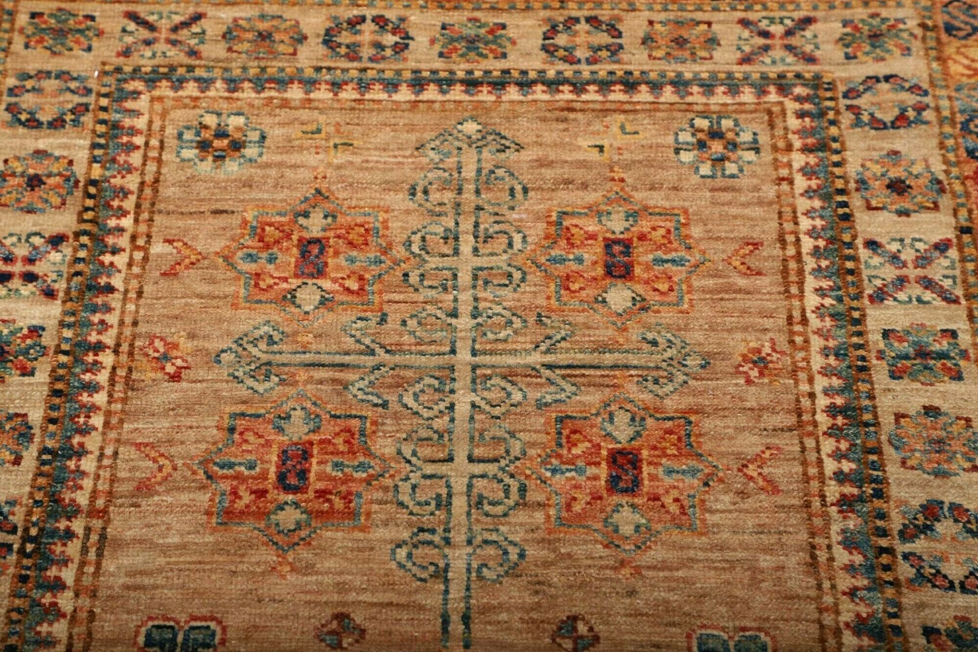 Kazak Orientteppich 83 × 248 cm aus Wolle, handgeknüpft