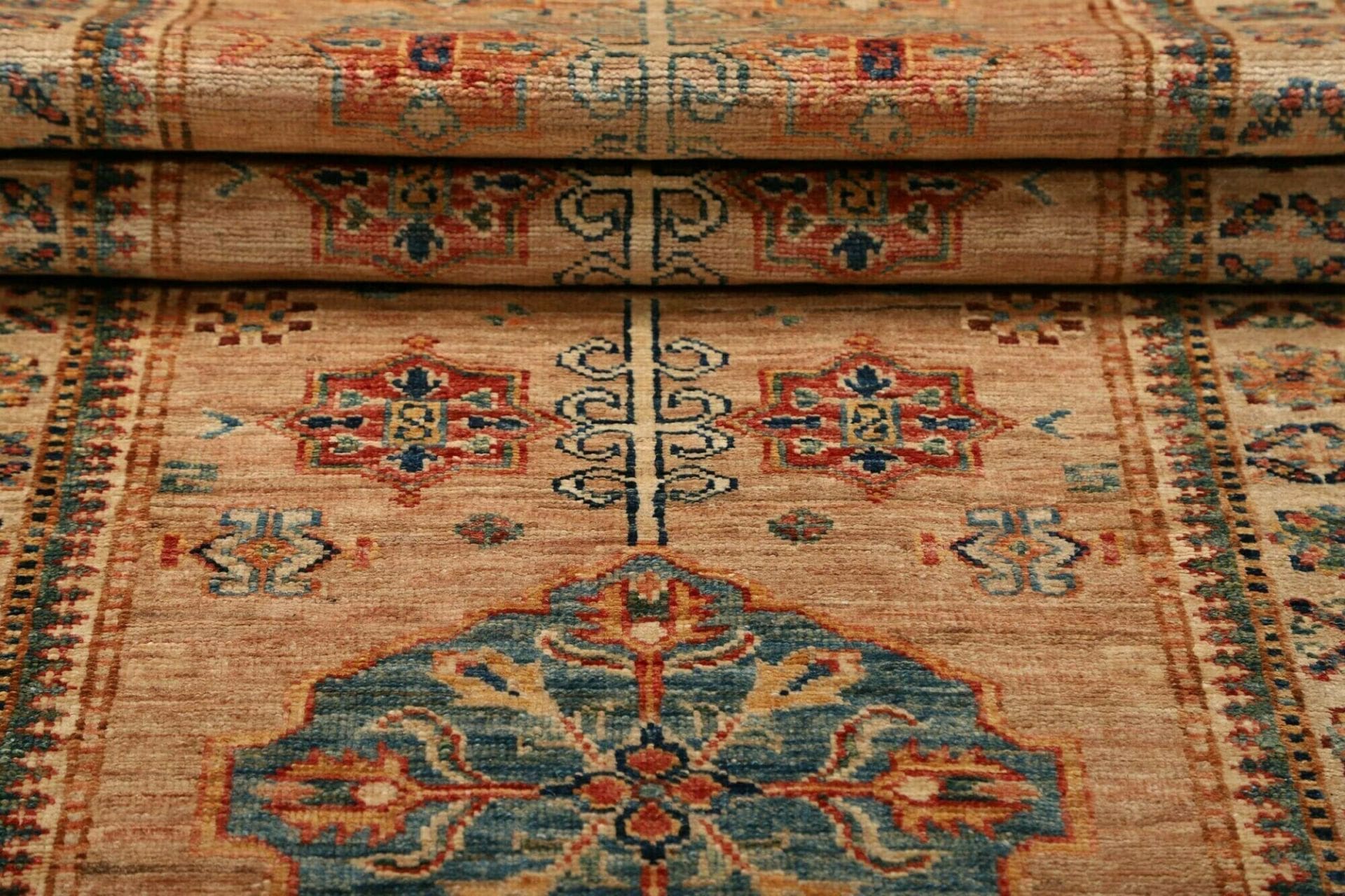 Kazak Orientteppich 83 × 248 cm aus Wolle, handgeknüpft