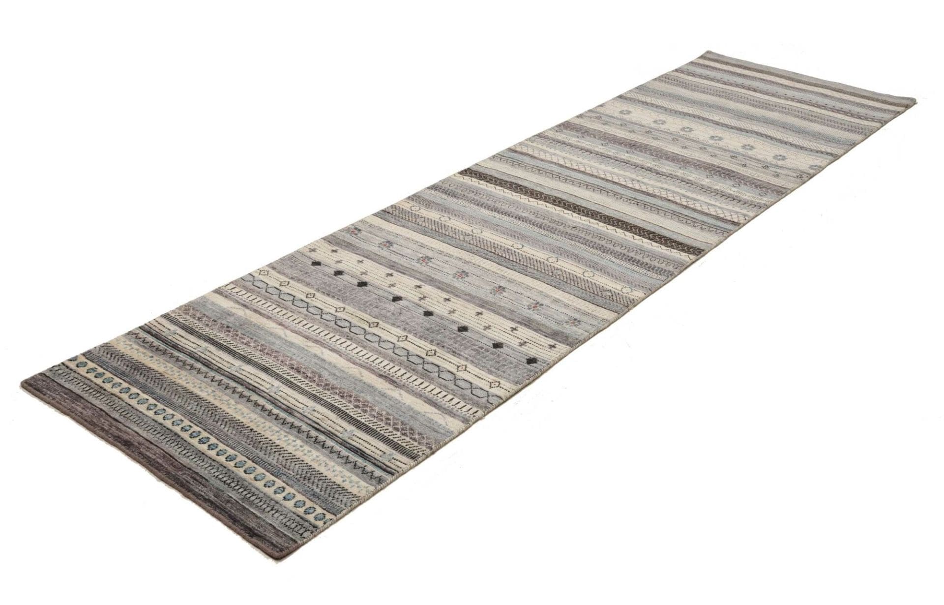 Loribaft Orientteppich 83 × 286 cm aus Wolle, handgeknüpft