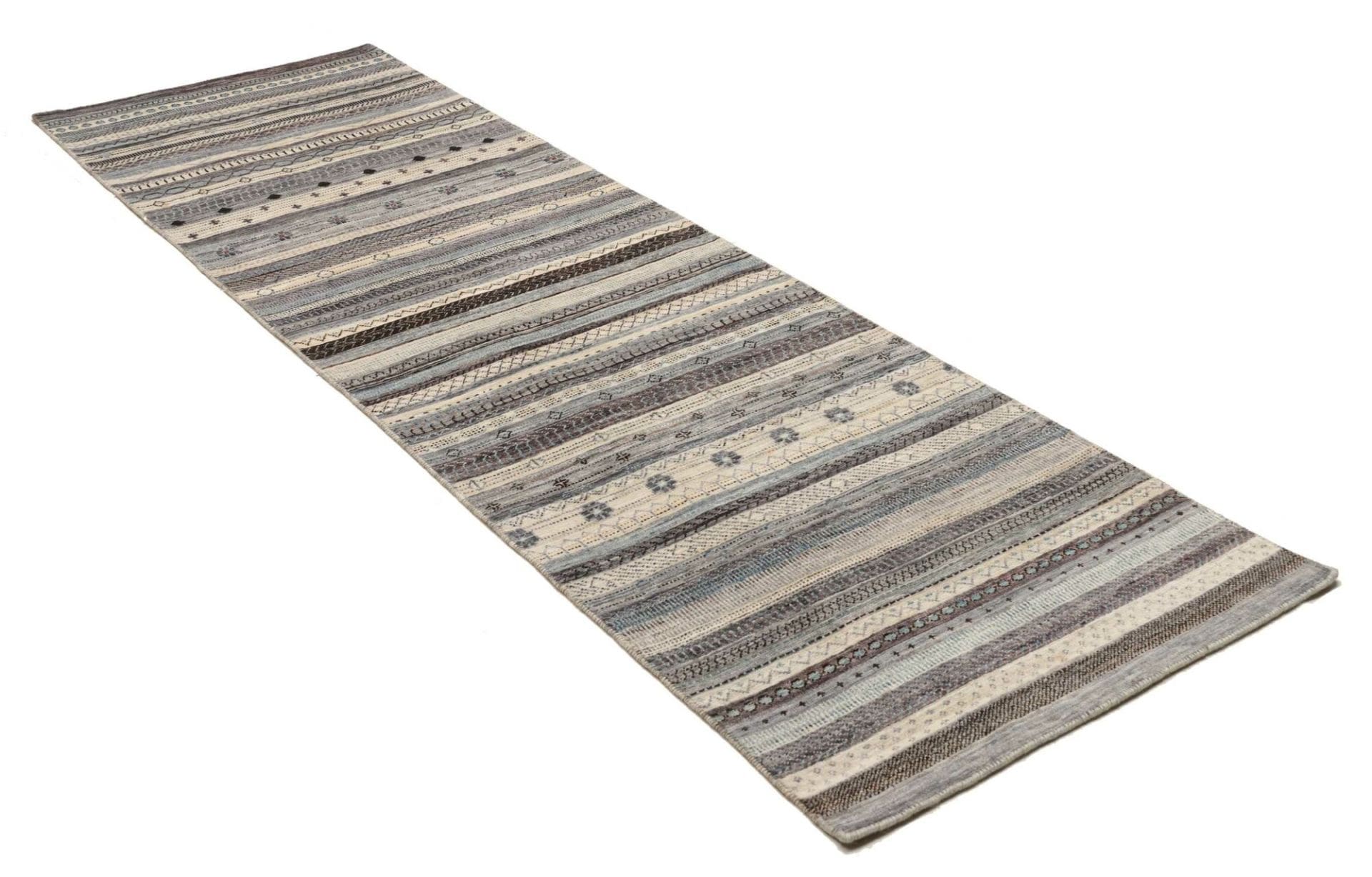 Loribaft Orientteppich 83 × 286 cm aus Wolle, handgeknüpft