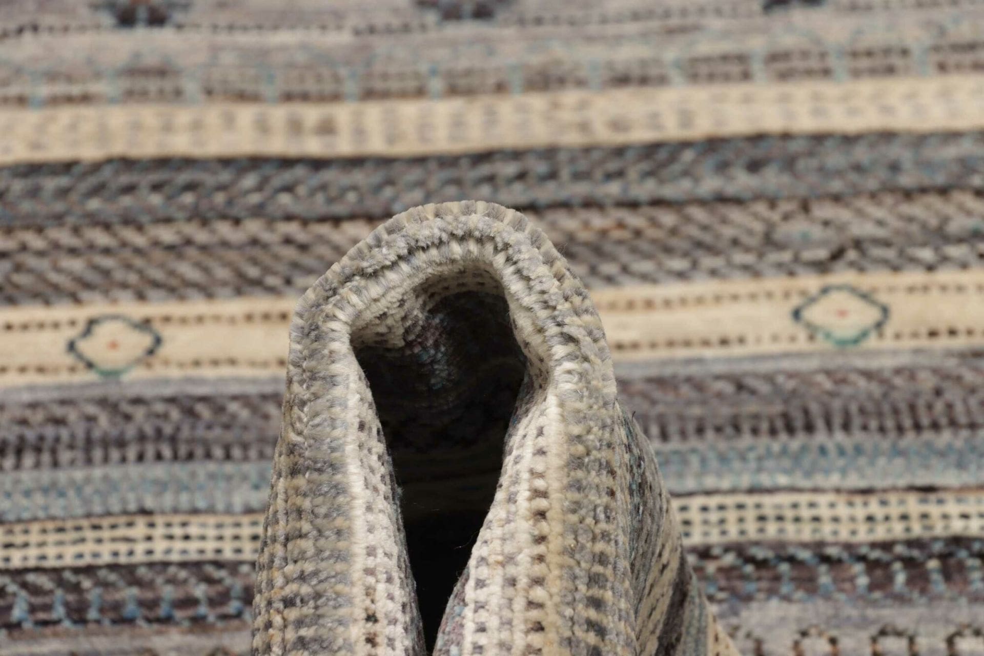 Loribaft Orientteppich 83 × 286 cm aus Wolle, handgeknüpft