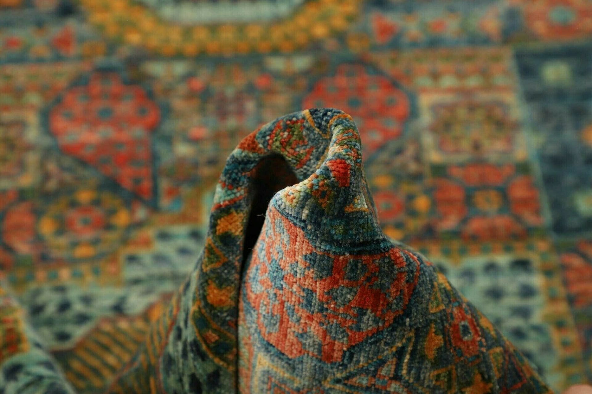 mamluk-orientteppich-85-x-255-cm-handgeknupft-hohe-qualitat-7 Mamluk Orientteppich 85 × 255 cm aus Wolle, handgeknüpft