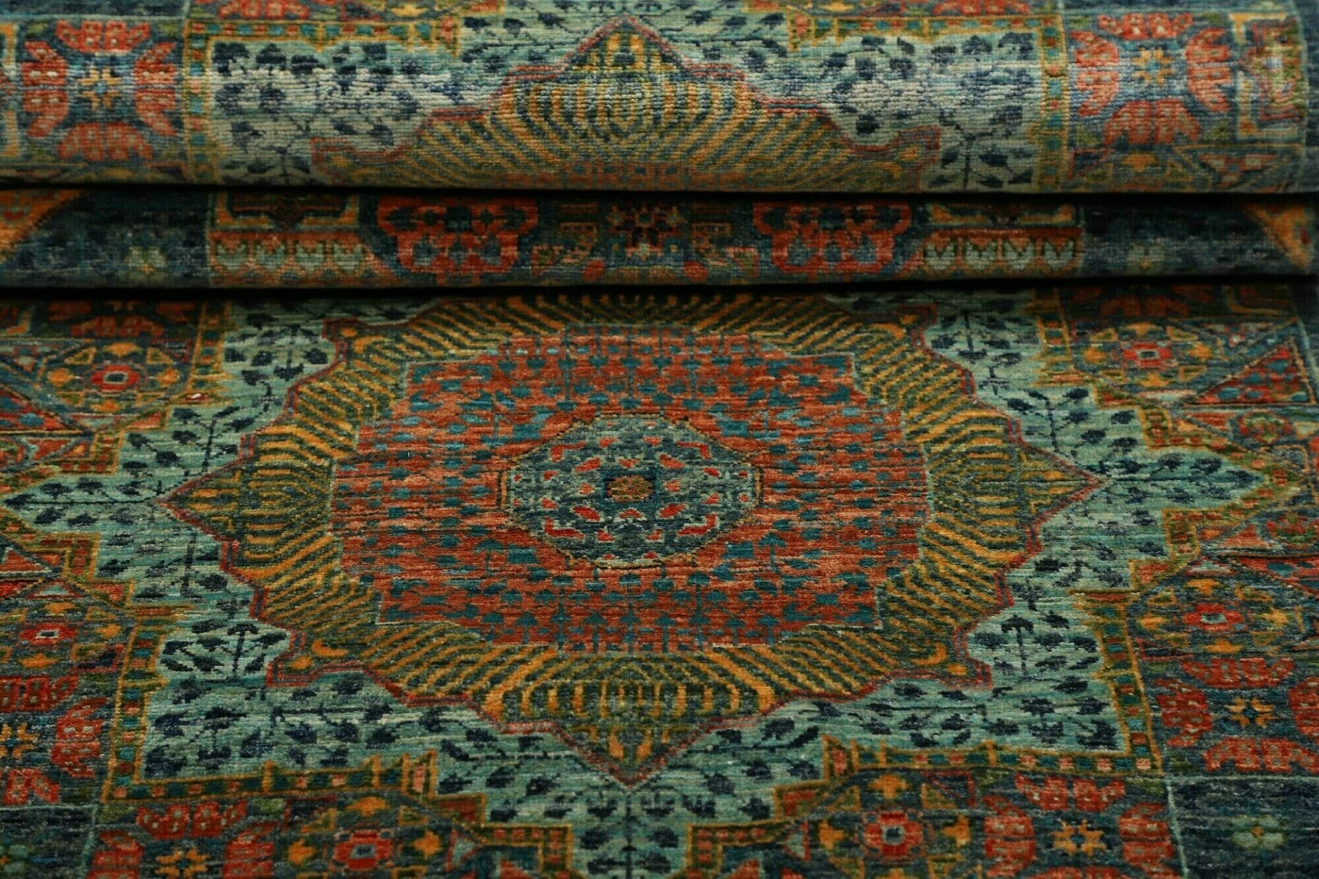 mamluk-orientteppich-85-x-255-cm-handgeknupft-hohe-qualitat-8 Mamluk Orientteppich 85 × 255 cm aus Wolle, handgeknüpft