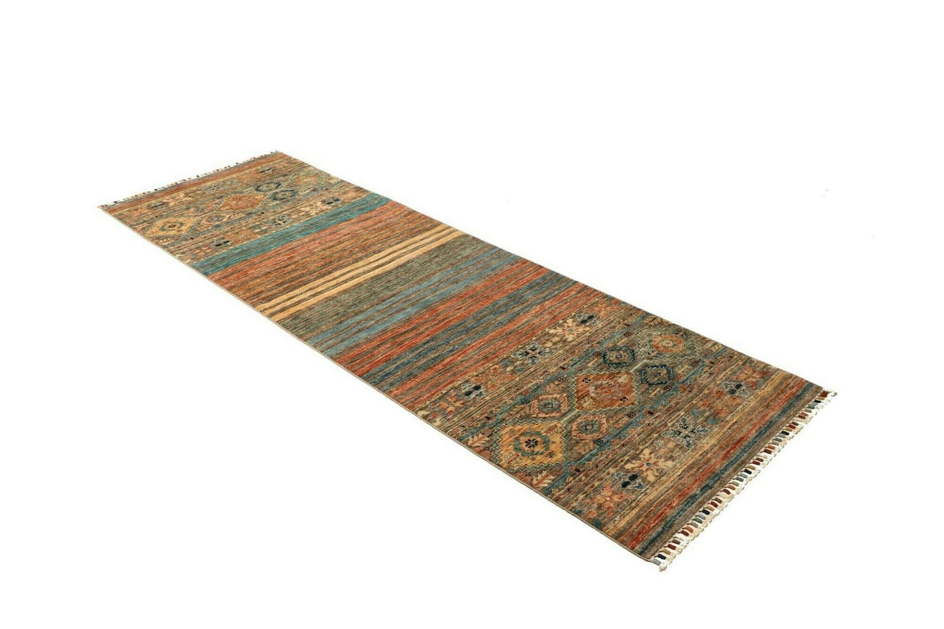 Handgeknüpfter Samarkand Orientteppich 85 × 247 cm