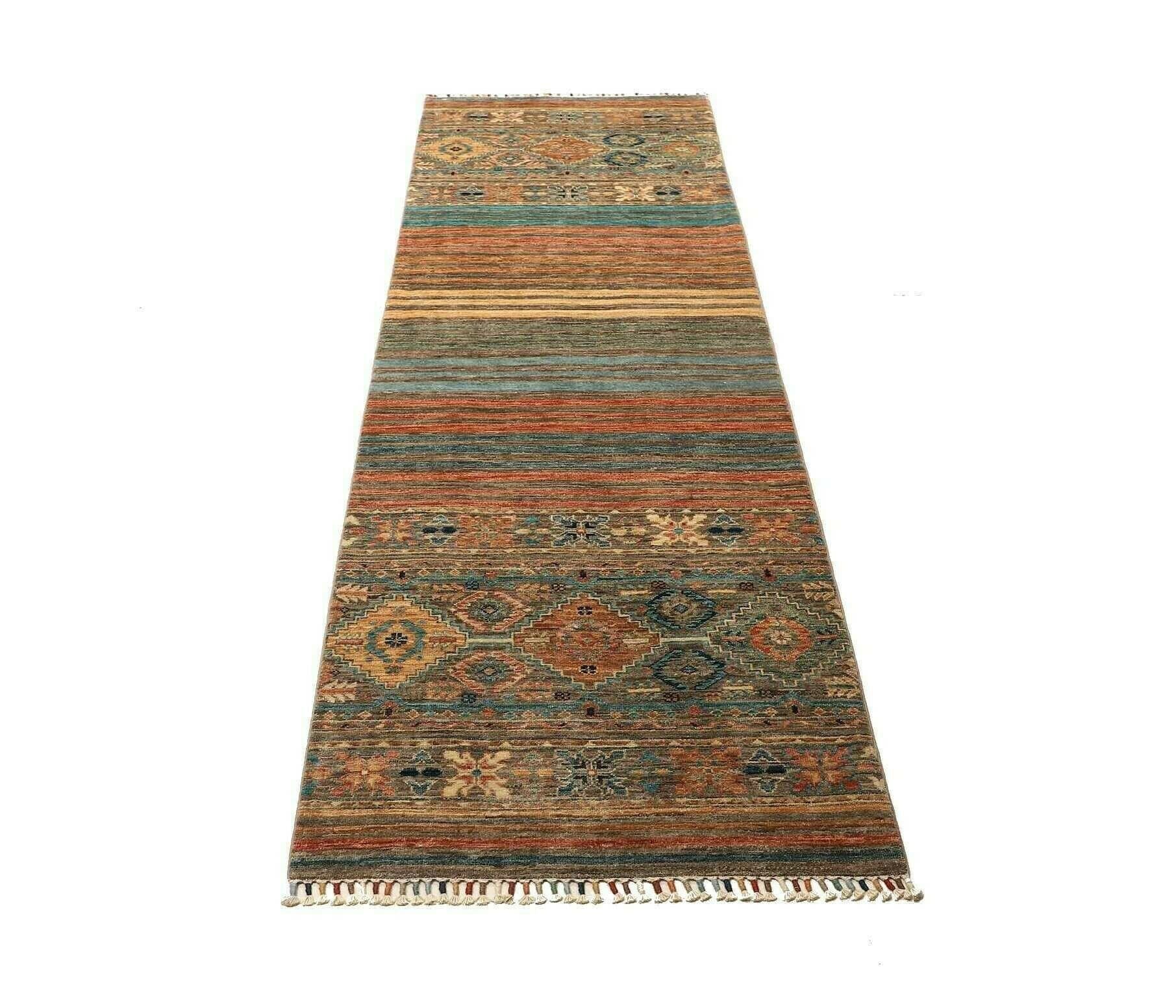 Handgeknüpfter Samarkand Orientteppich 85 × 247 cm
