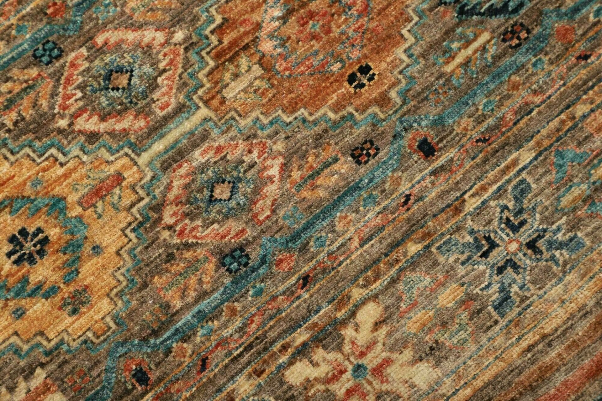 Handgeknüpfter Samarkand Orientteppich 85 × 247 cm