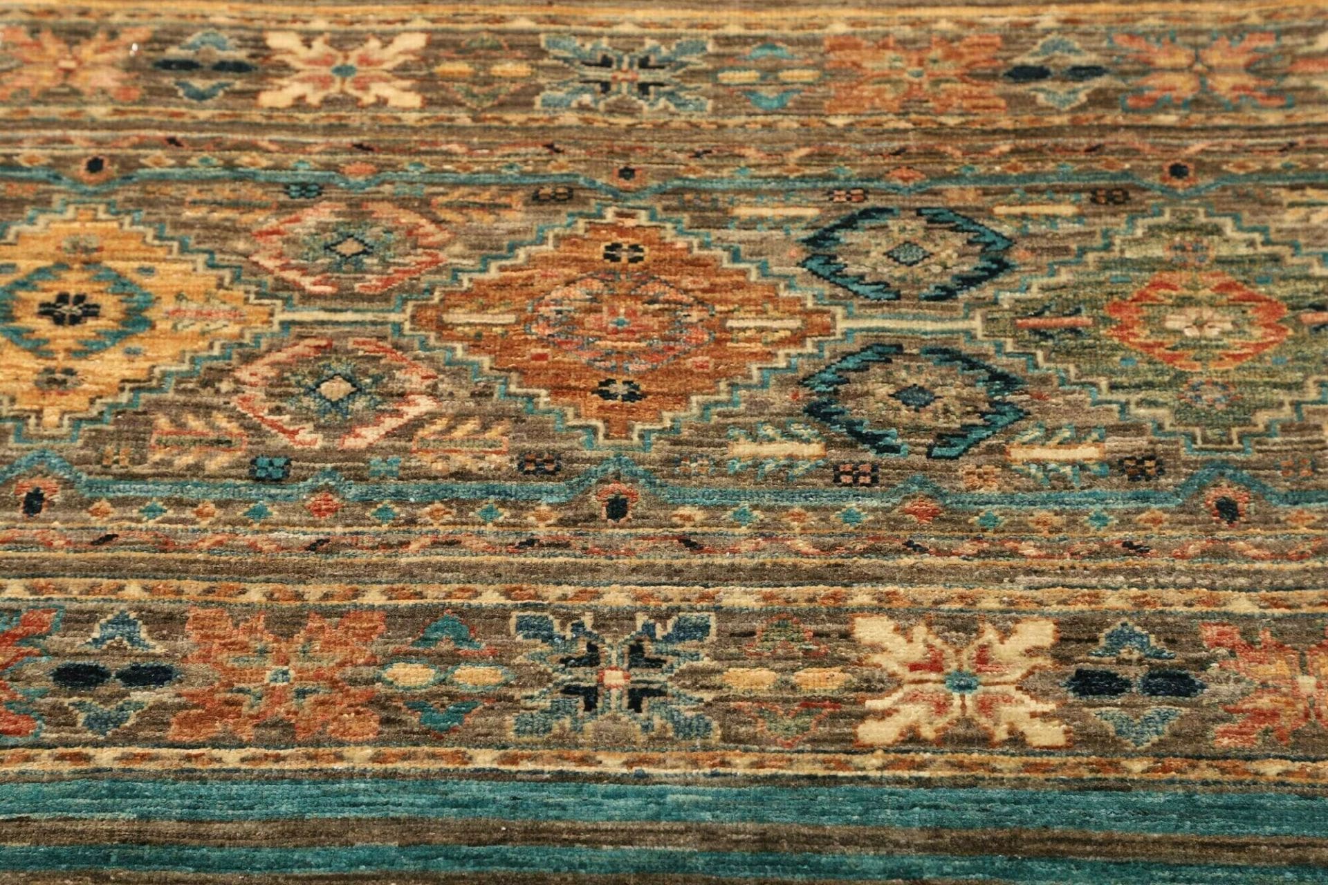 Handgeknüpfter Samarkand Orientteppich 85 × 247 cm