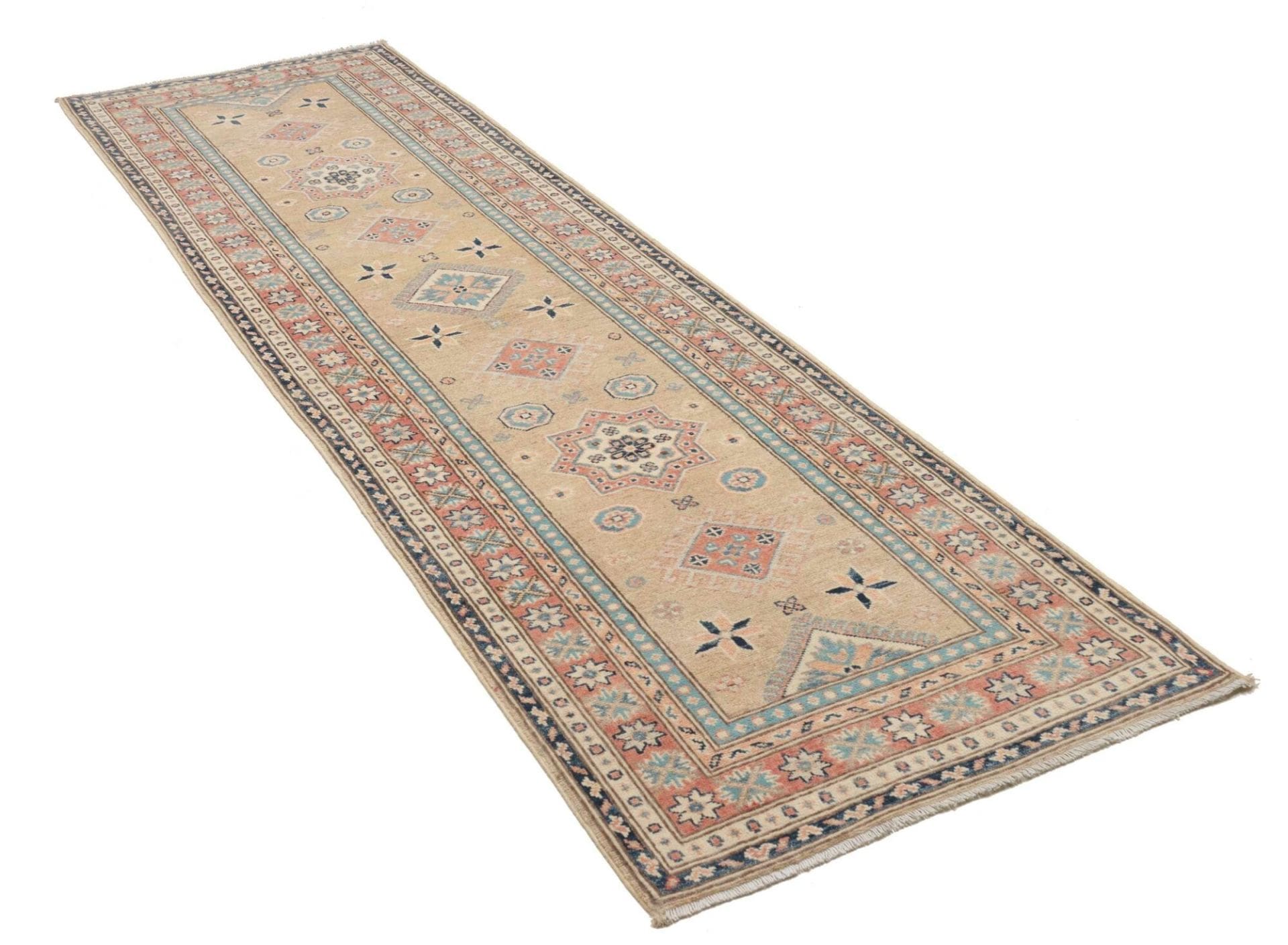 Handgeknüpfter Kazak Orientteppich 88 × 294 cm
