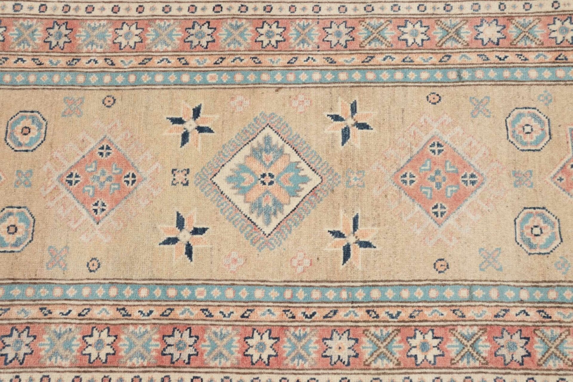Handgeknüpfter Kazak Orientteppich 88 × 294 cm