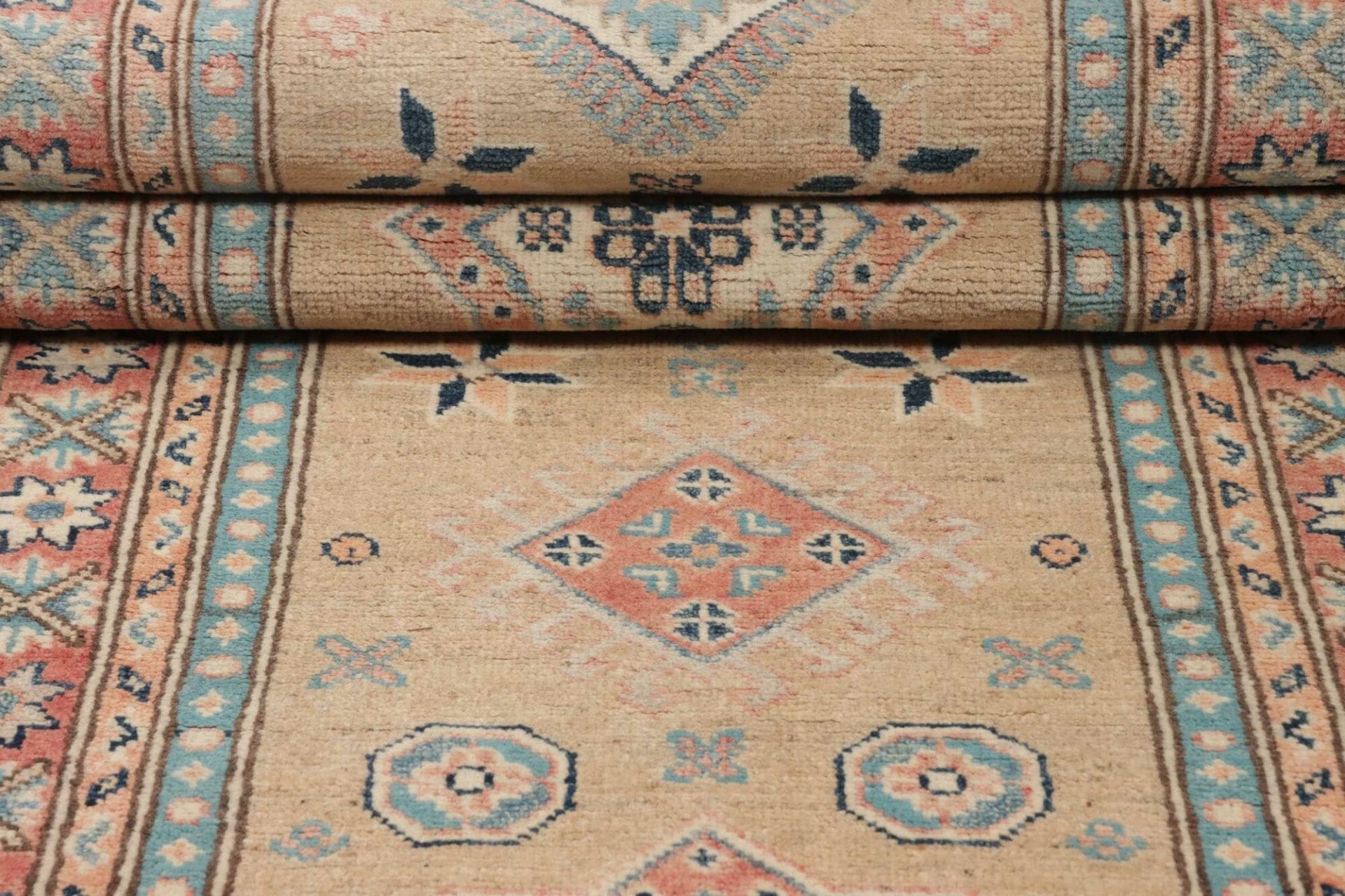 Handgeknüpfter Kazak Orientteppich 88 × 294 cm