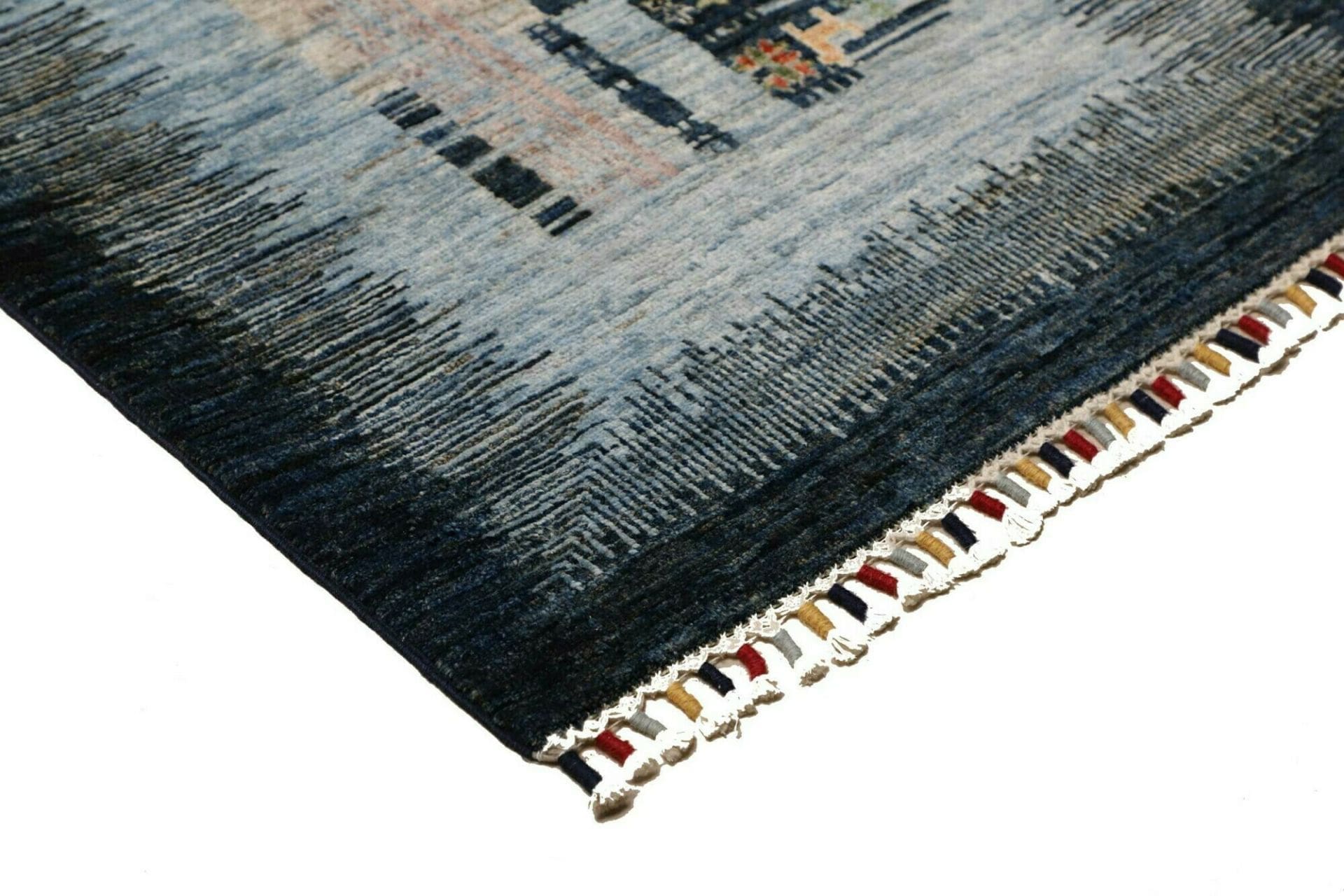 Gabbeh Orientteppich aus Pakistan, 78 × 296 cm