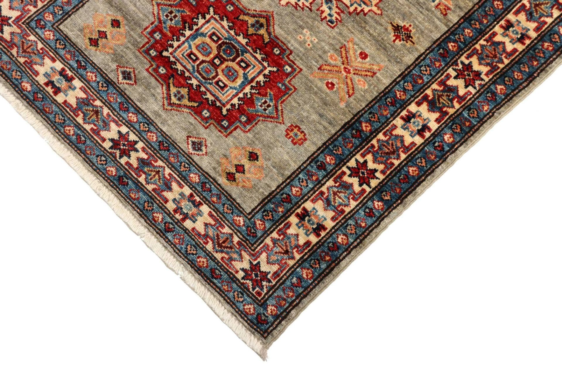 Kazak Orientteppich 83 × 235 cm aus Wolle, handgeknüpft