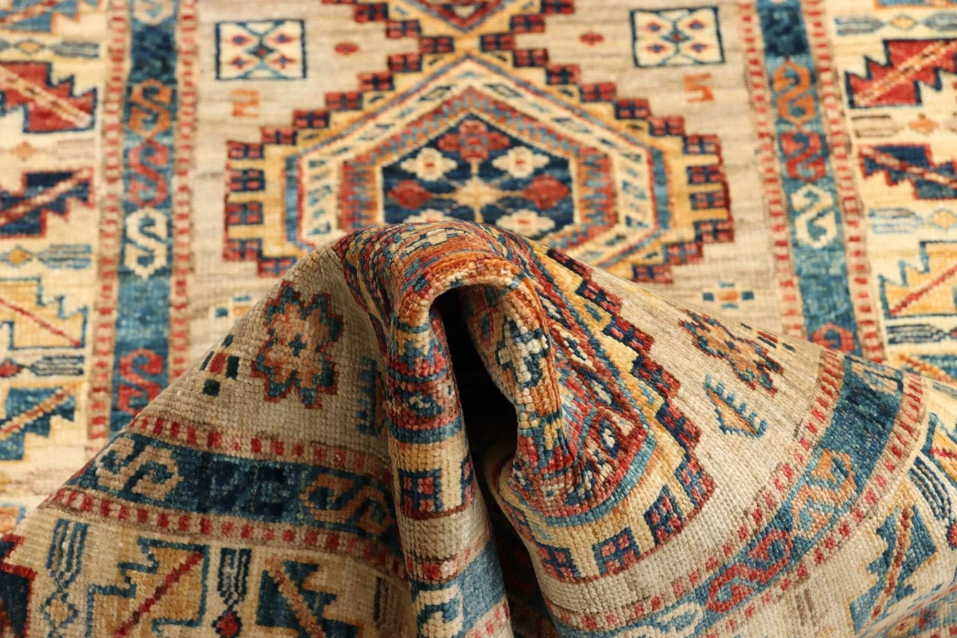 Handgeknüpfter Kazak Orientteppich 78 × 252 cm