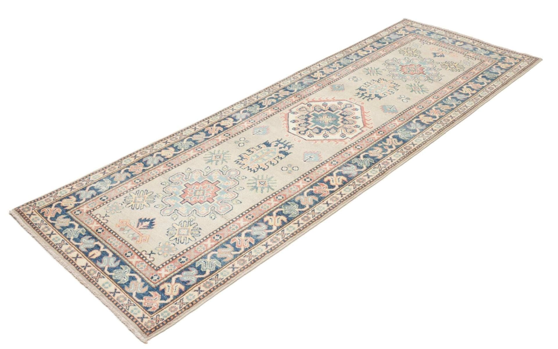 Kazak Orientteppich aus Pakistan, 87 × 240 cm